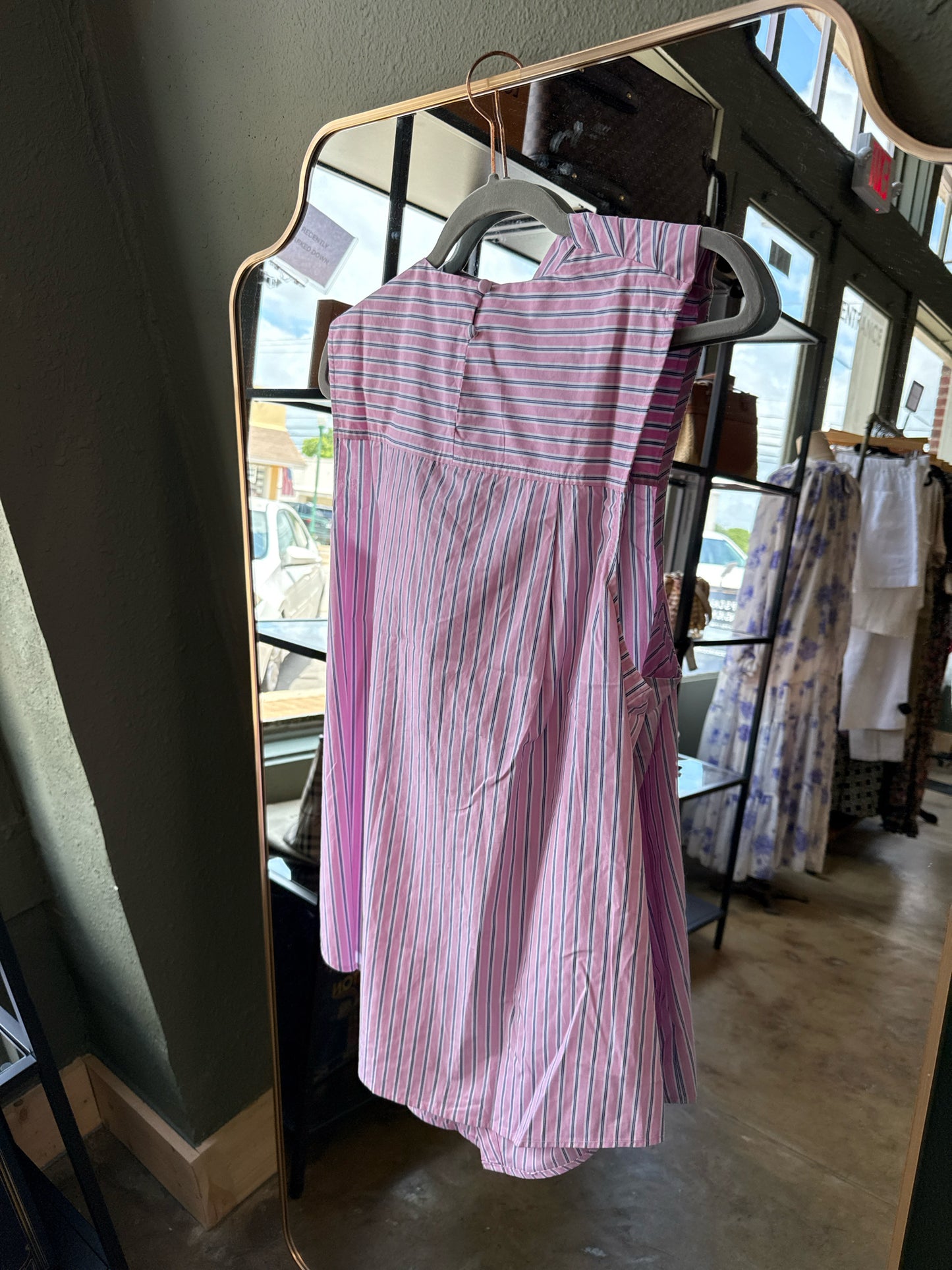 Size L Pink/Blue Dress