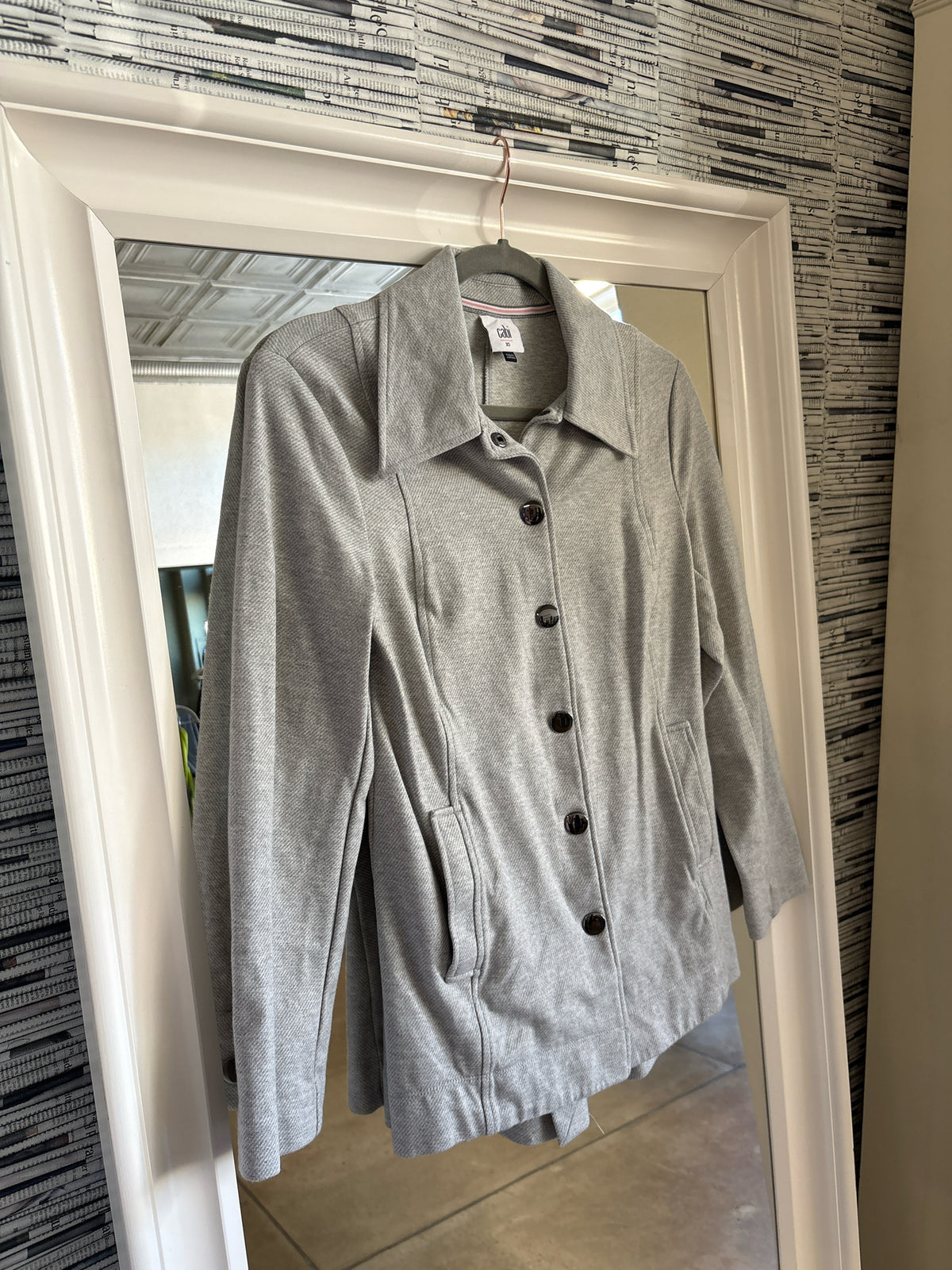 Cabi Size XS Gray Jacket