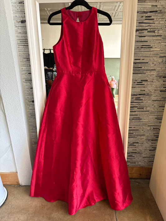 Alfred Sung Size 10 Red Formal