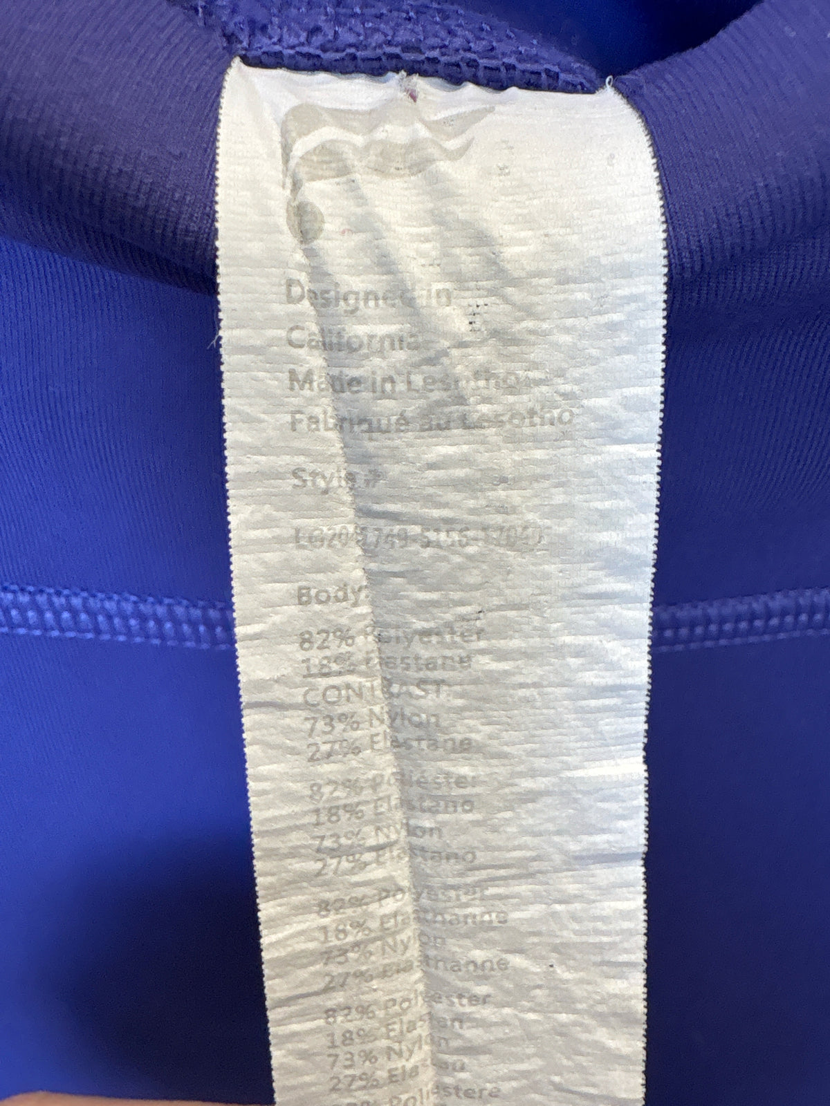 Fabletics Size M Lavendar Legging