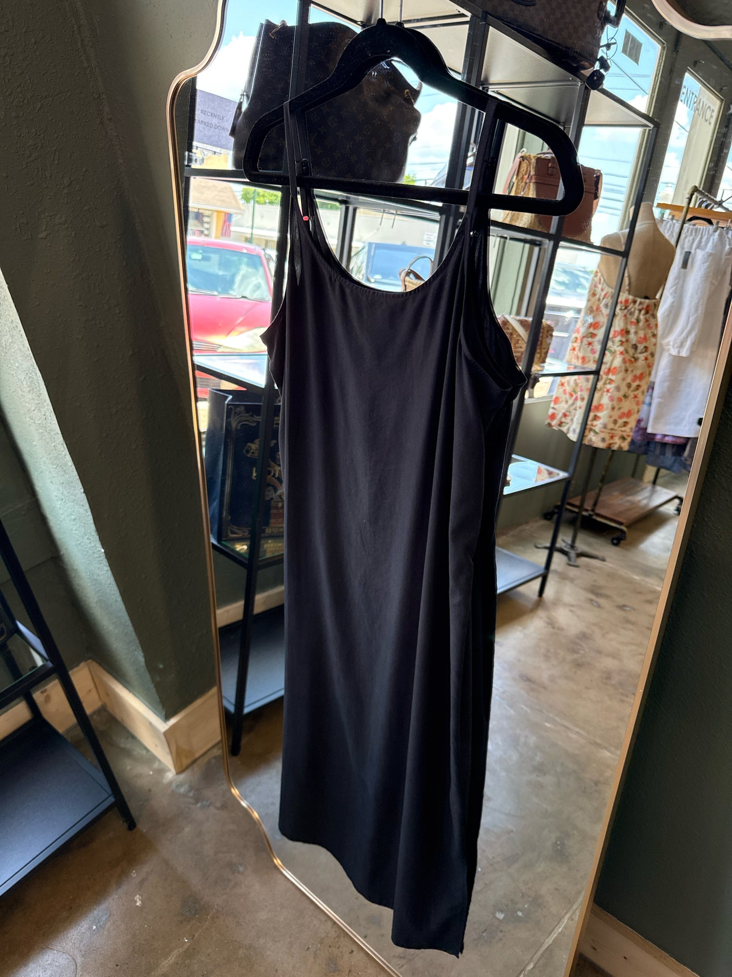 EILEEN FISHER Size S Black Dress