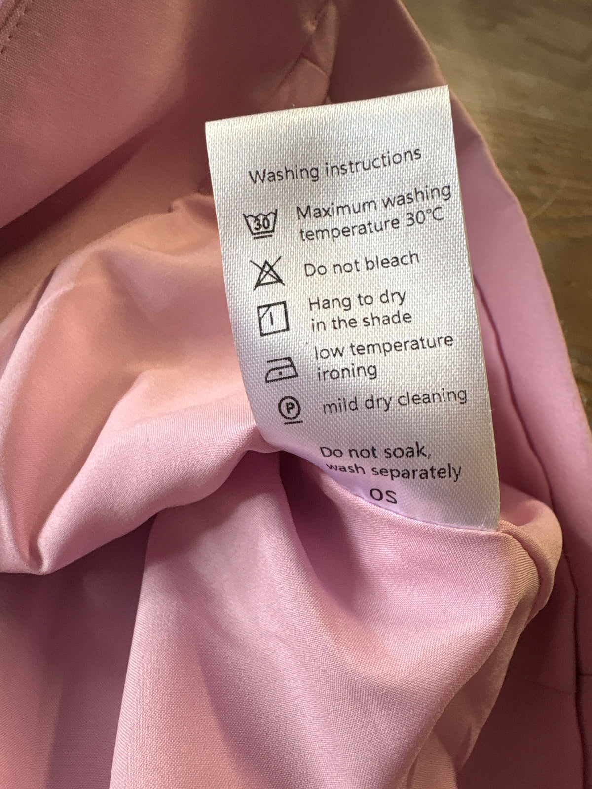 Mina Self Size S Pink Vest