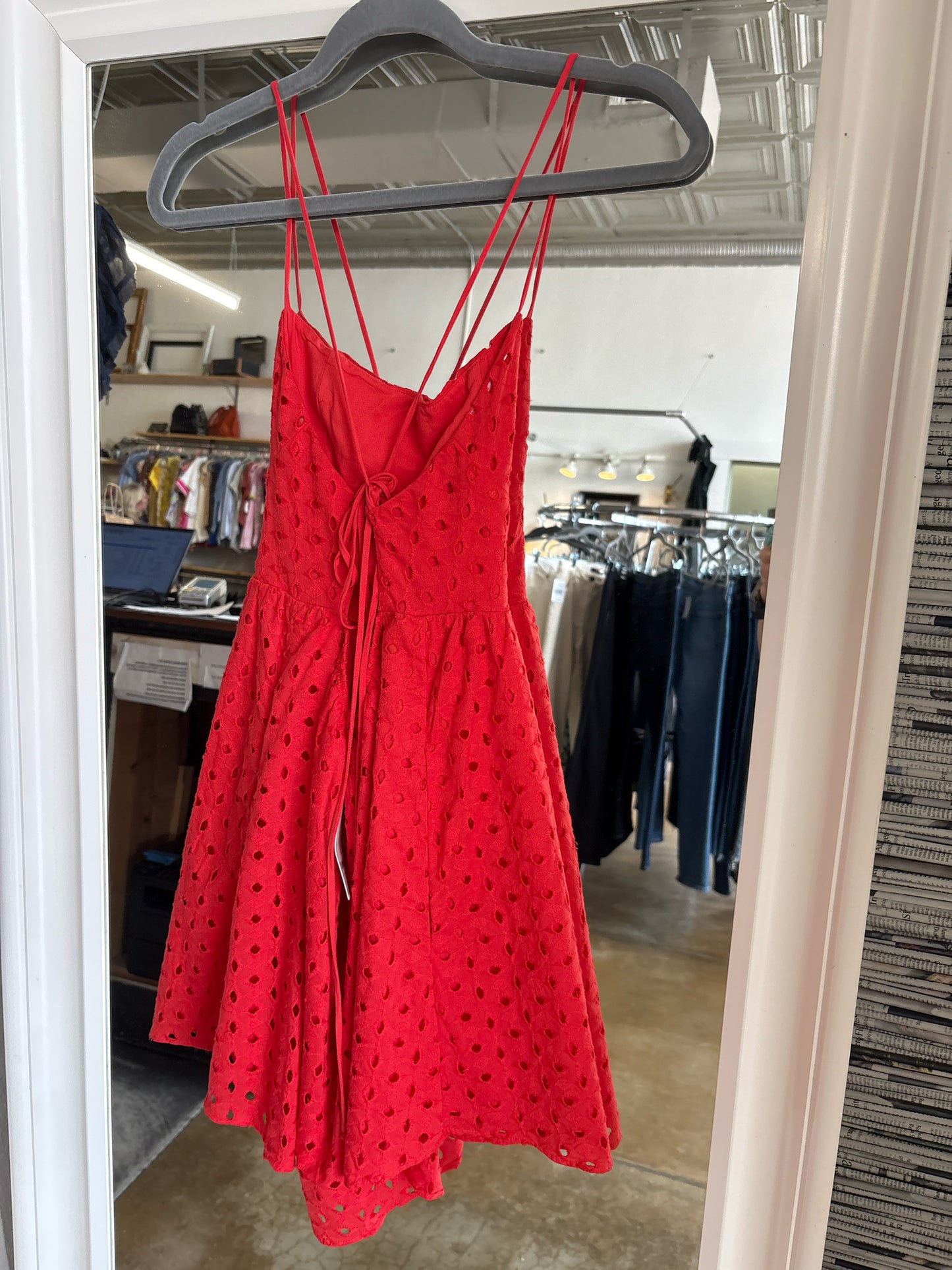 Show Me Your Mumu Size S Red Dress
