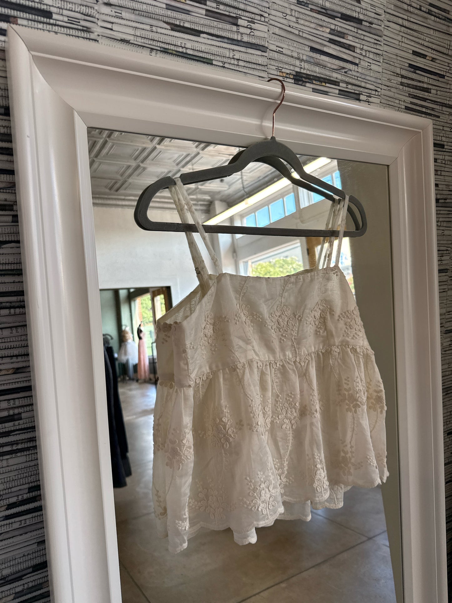 Lucky Brand Size S Cream Top