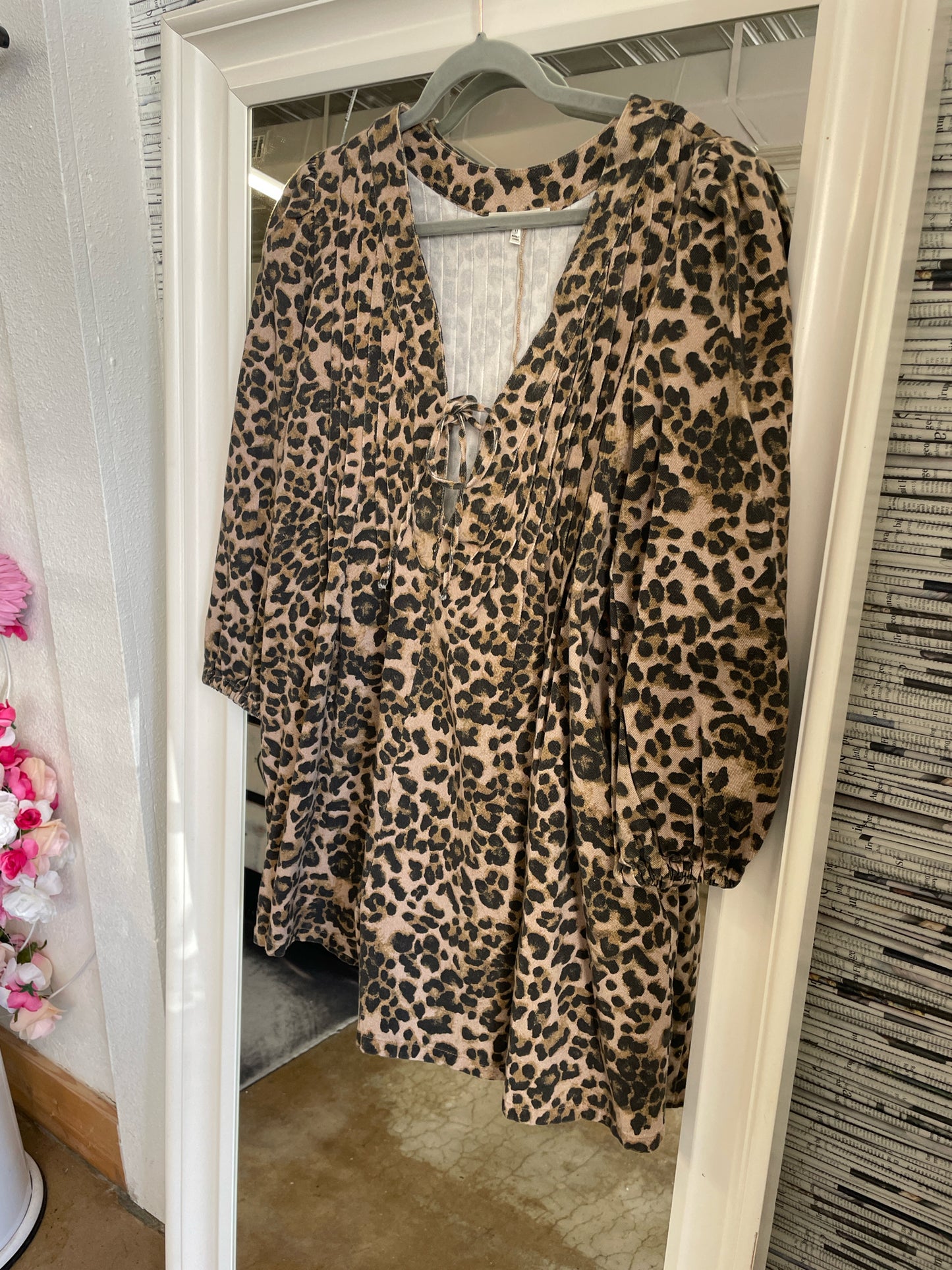 lalavon Size M Leopard Dress