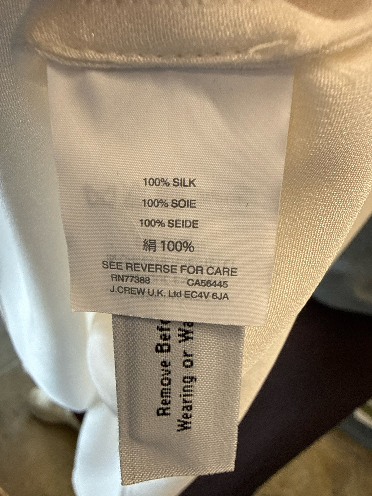 Jcrew Size 10 White Top