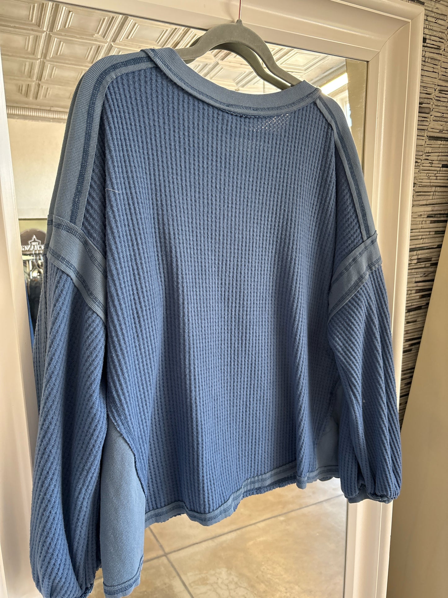 Umgee Size 2XL Blue Top