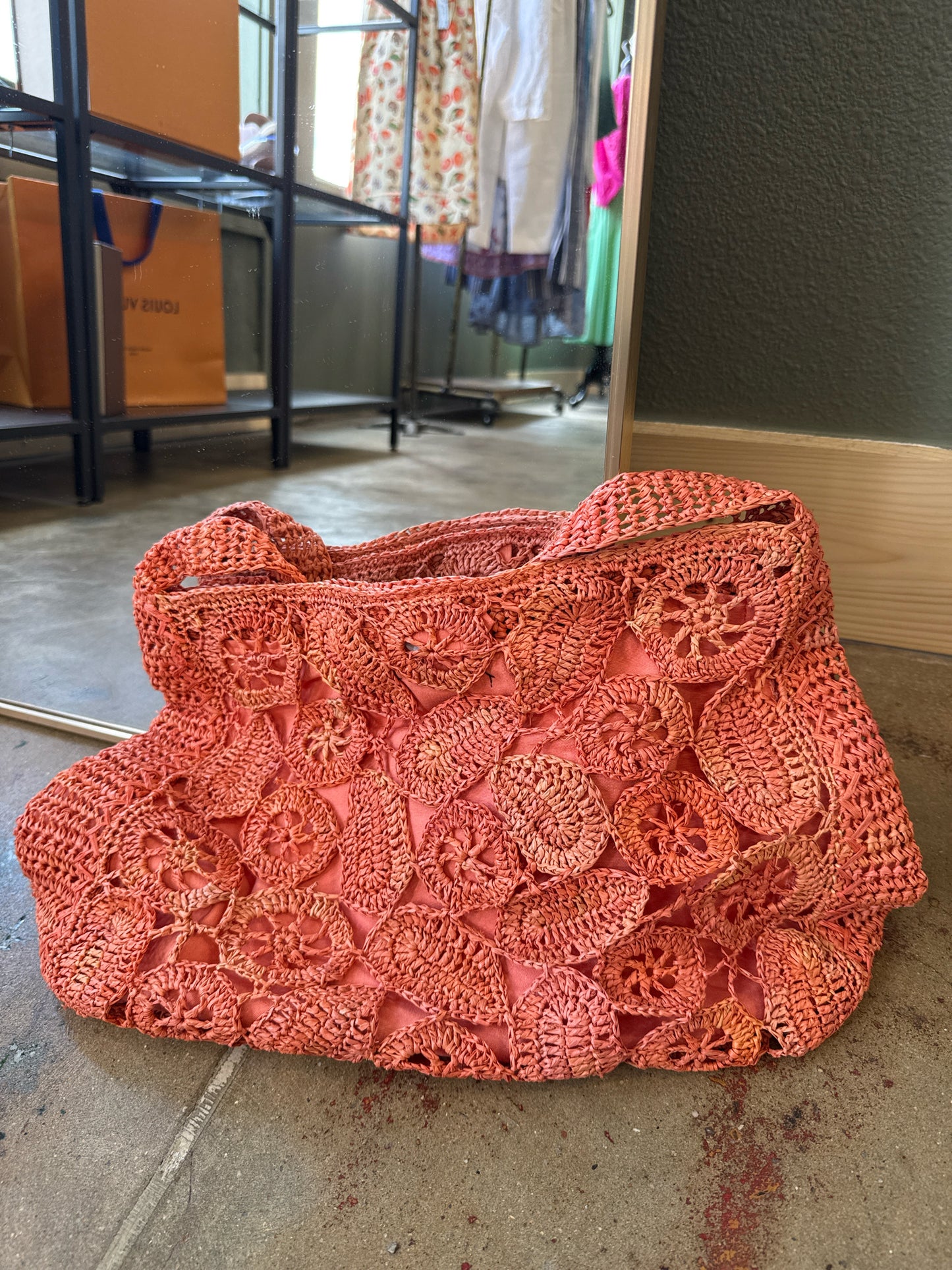 Flora Bella Orange Bag