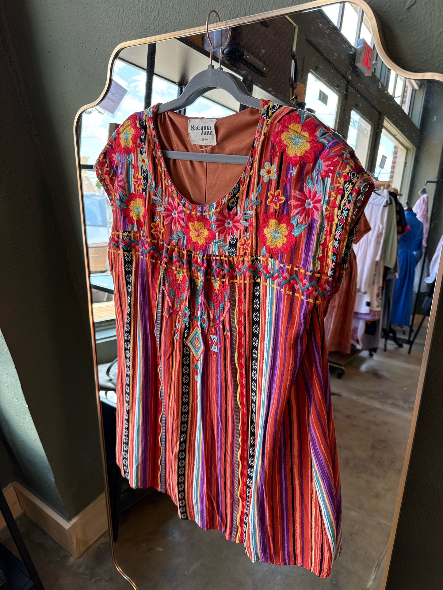 Savanna Jane Size 1X multi Top