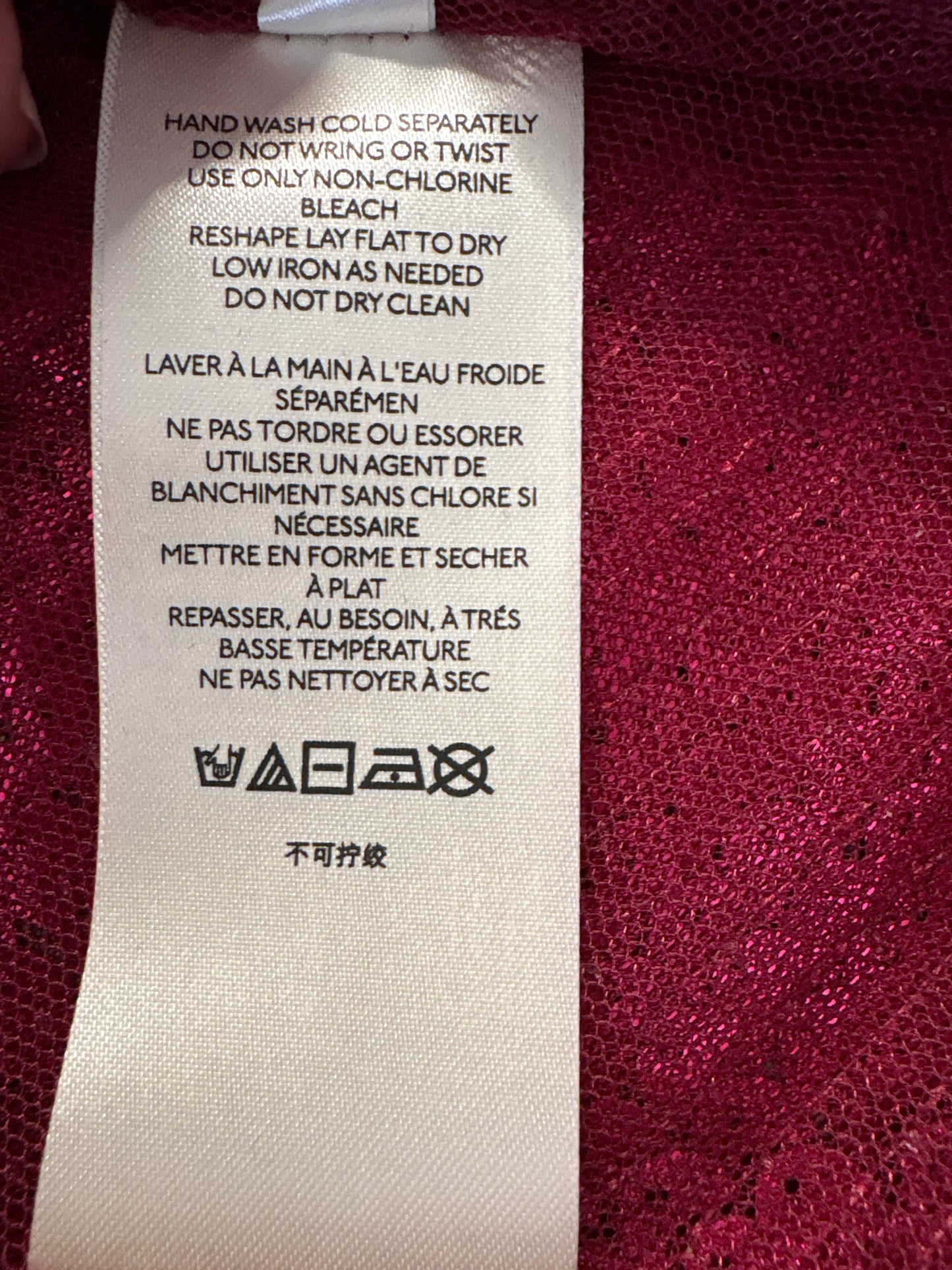 Maeve Size XL Fuschia Top