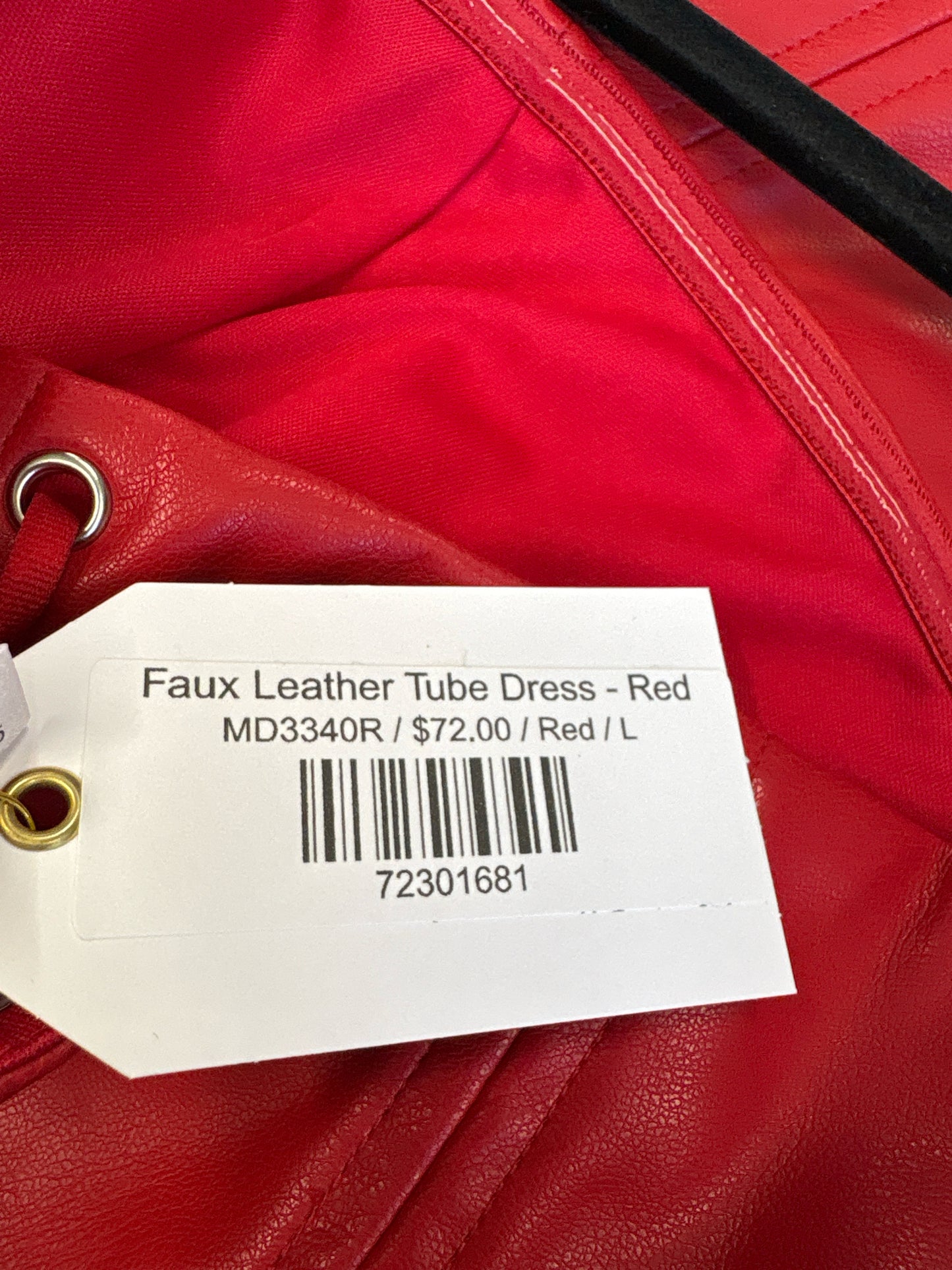 Raisonnel Size L Red Dress