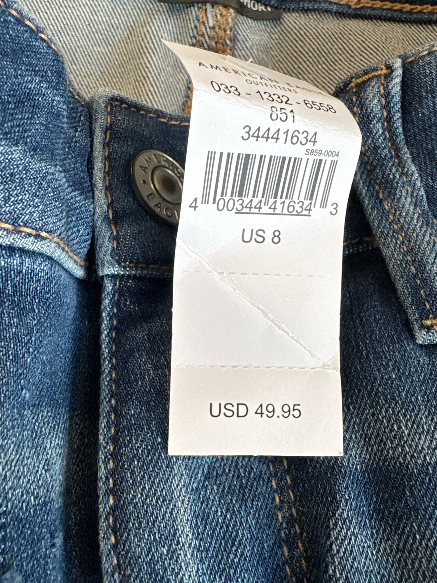 American Eagle Size 8 Denim Shorts