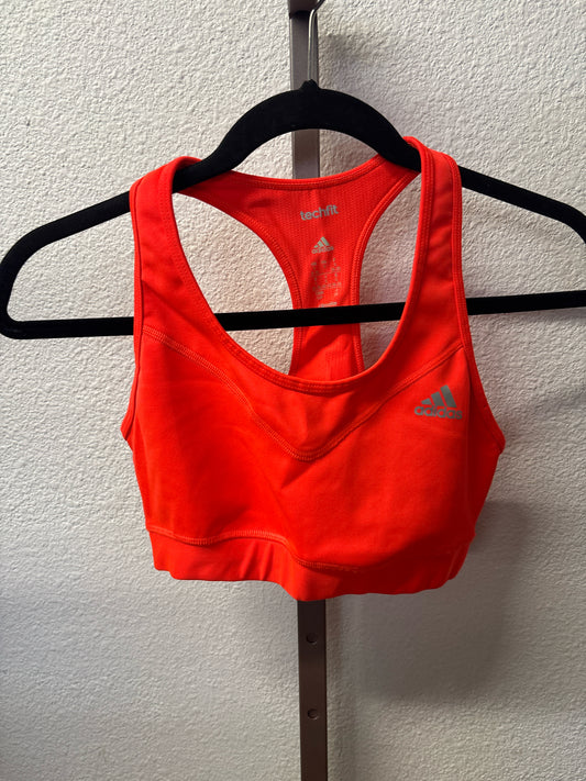 Adidas Size S Bright Orange Sportsbra