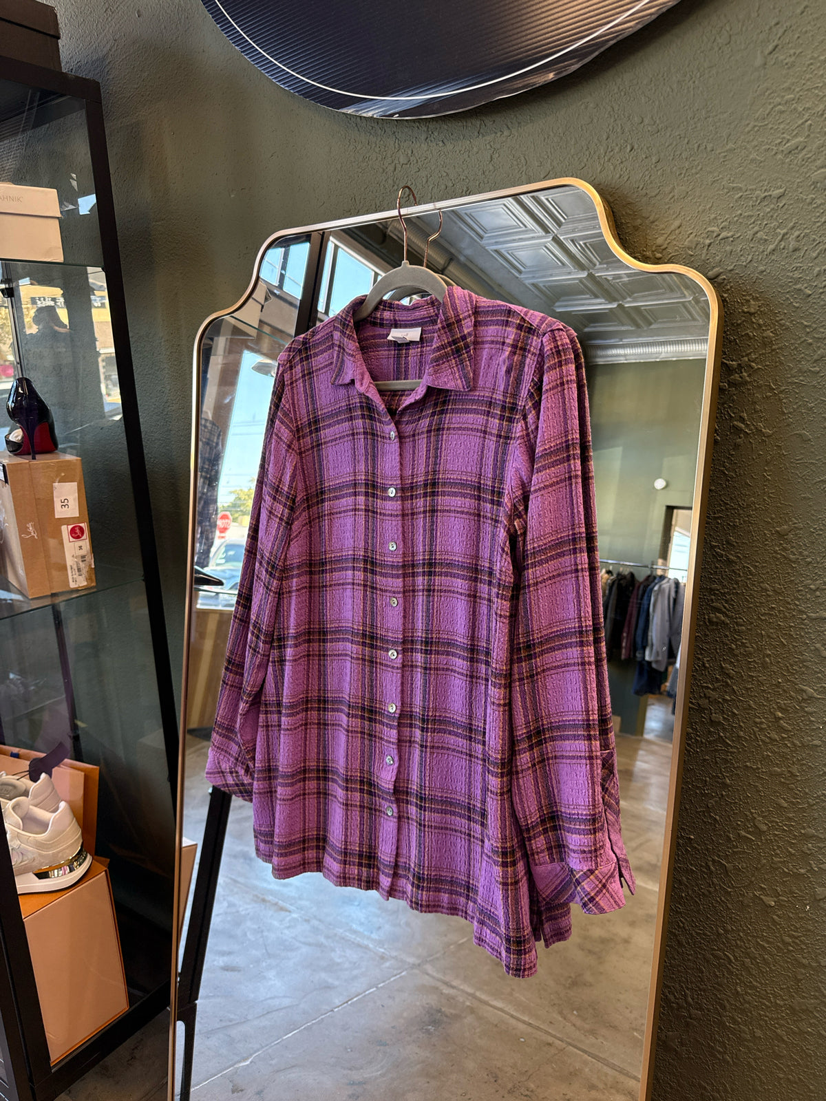 J Jill Size S Purple Top