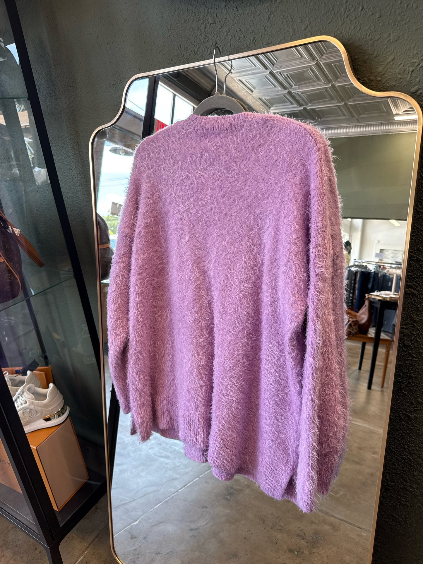 Show Me Your Mumu Size L Purple Sweater