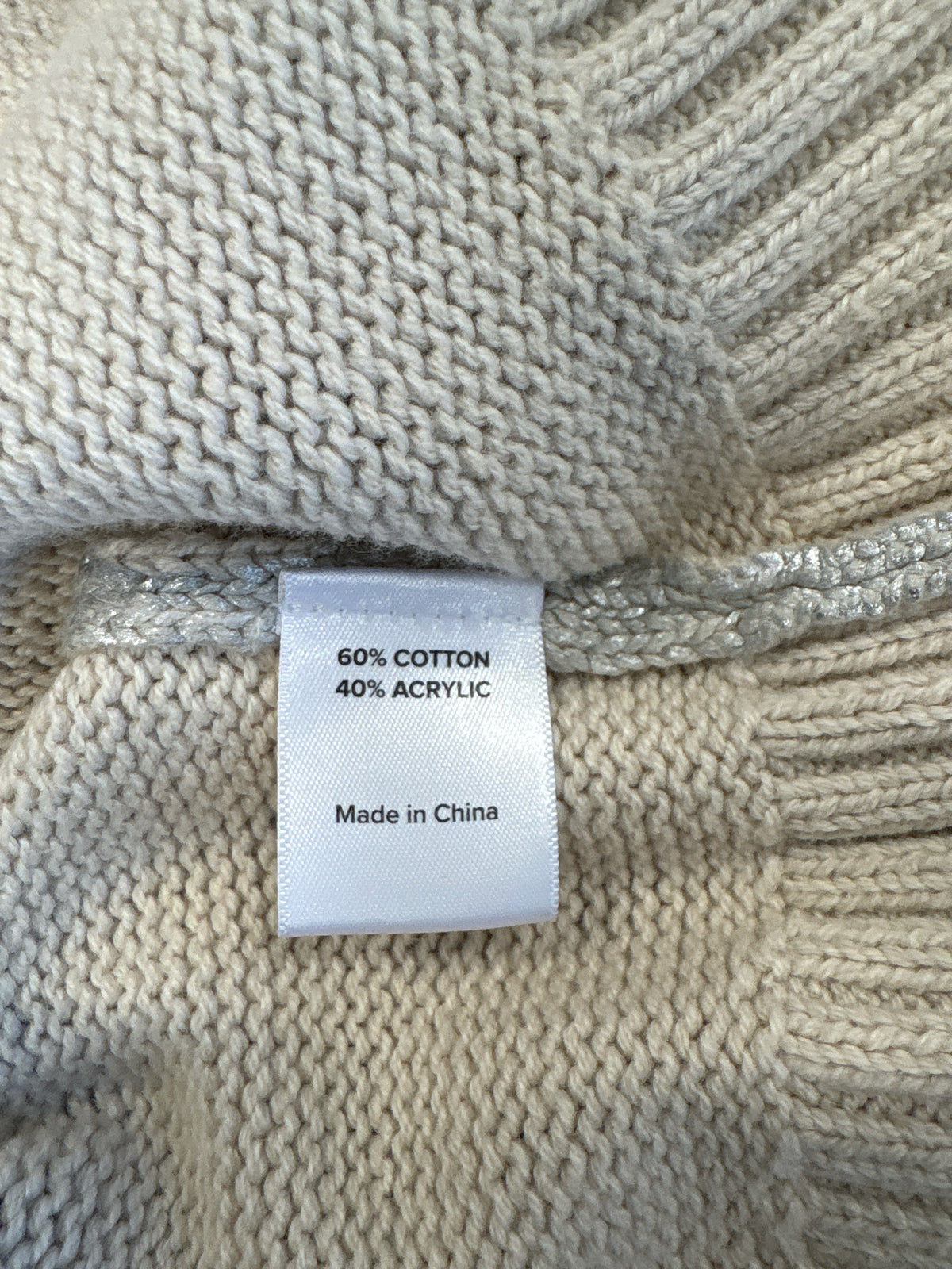 EVEREVE Size XS Gold Sweater