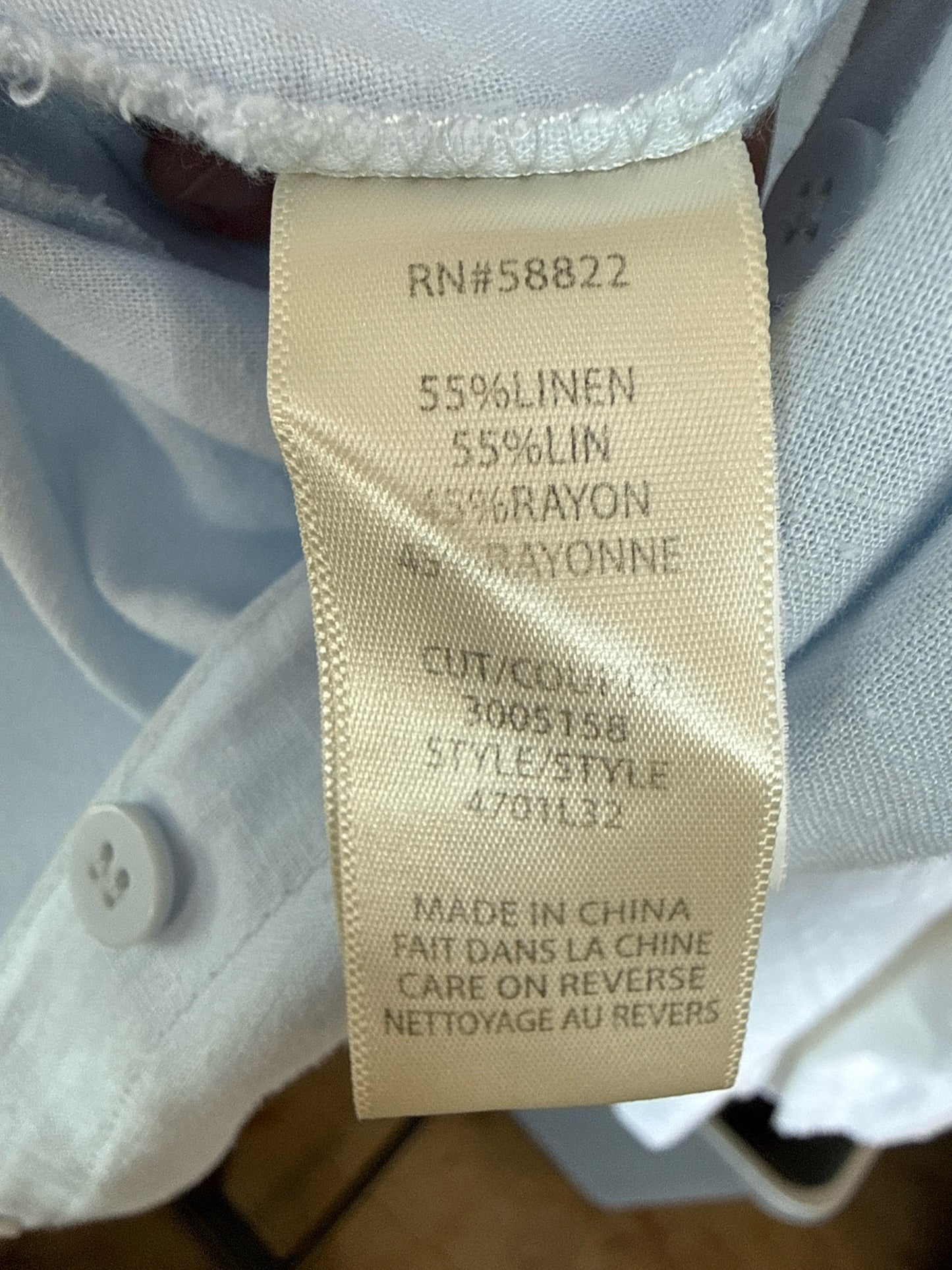 Max Studio Size XS Light Blue Top
