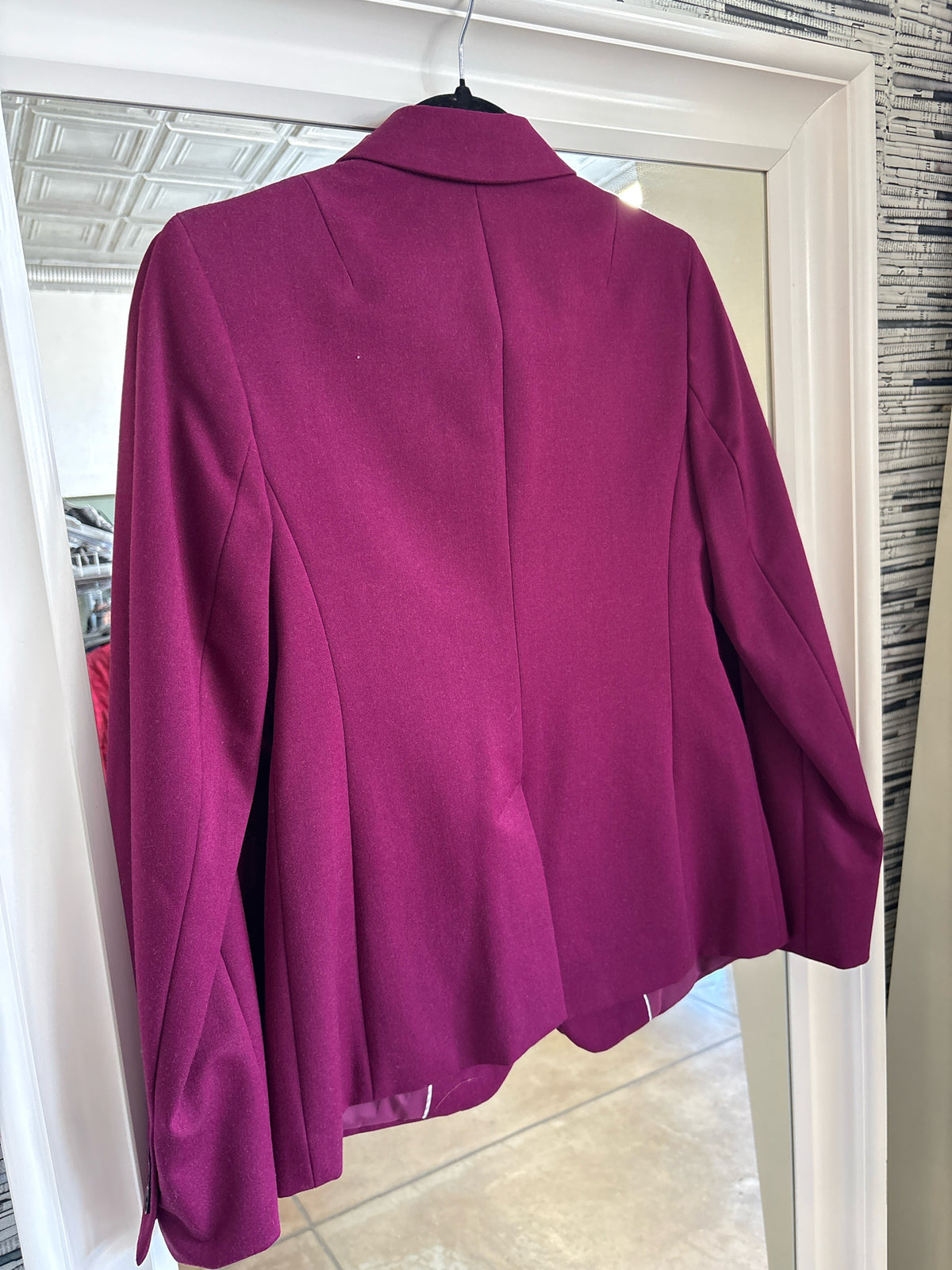 Banana Republic Size 2 Plum Blazer