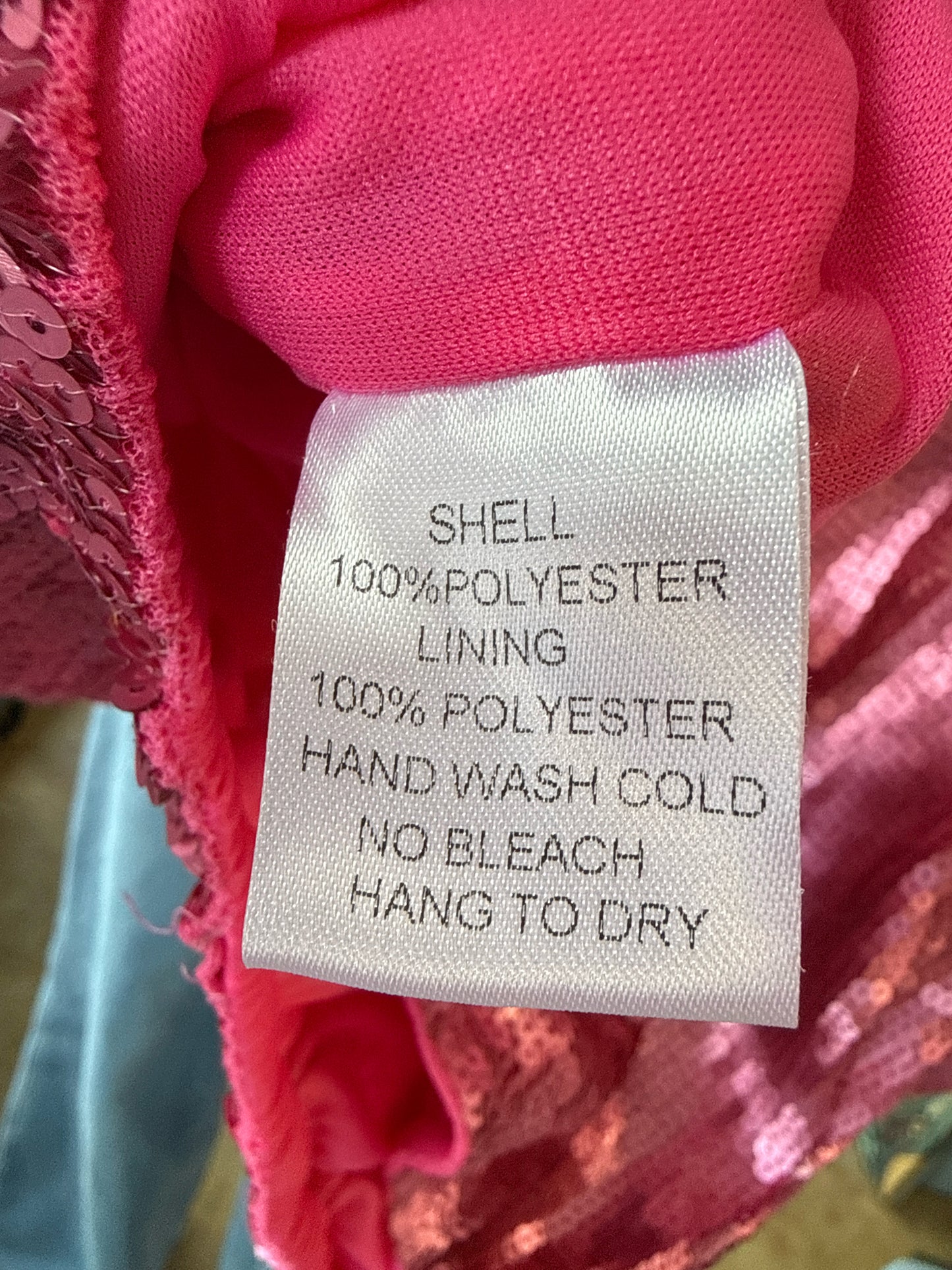 Size M Pink Sequin Top