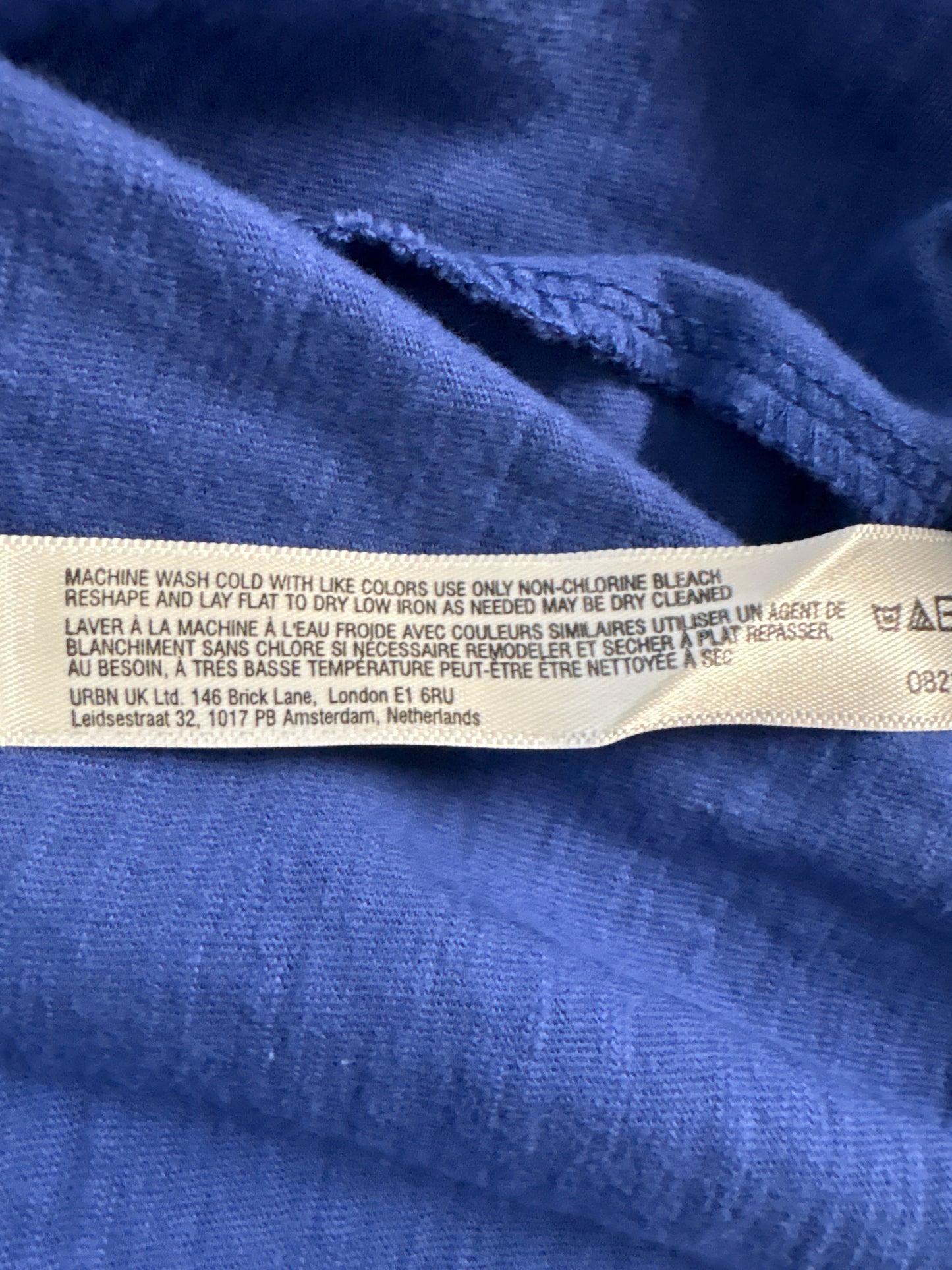 Celandine Size SP Blue strapless Dress