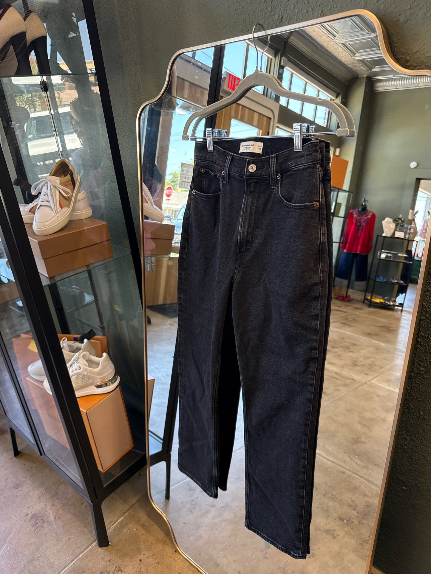 Abercrombie & Fitch Size 25 Black Jeans