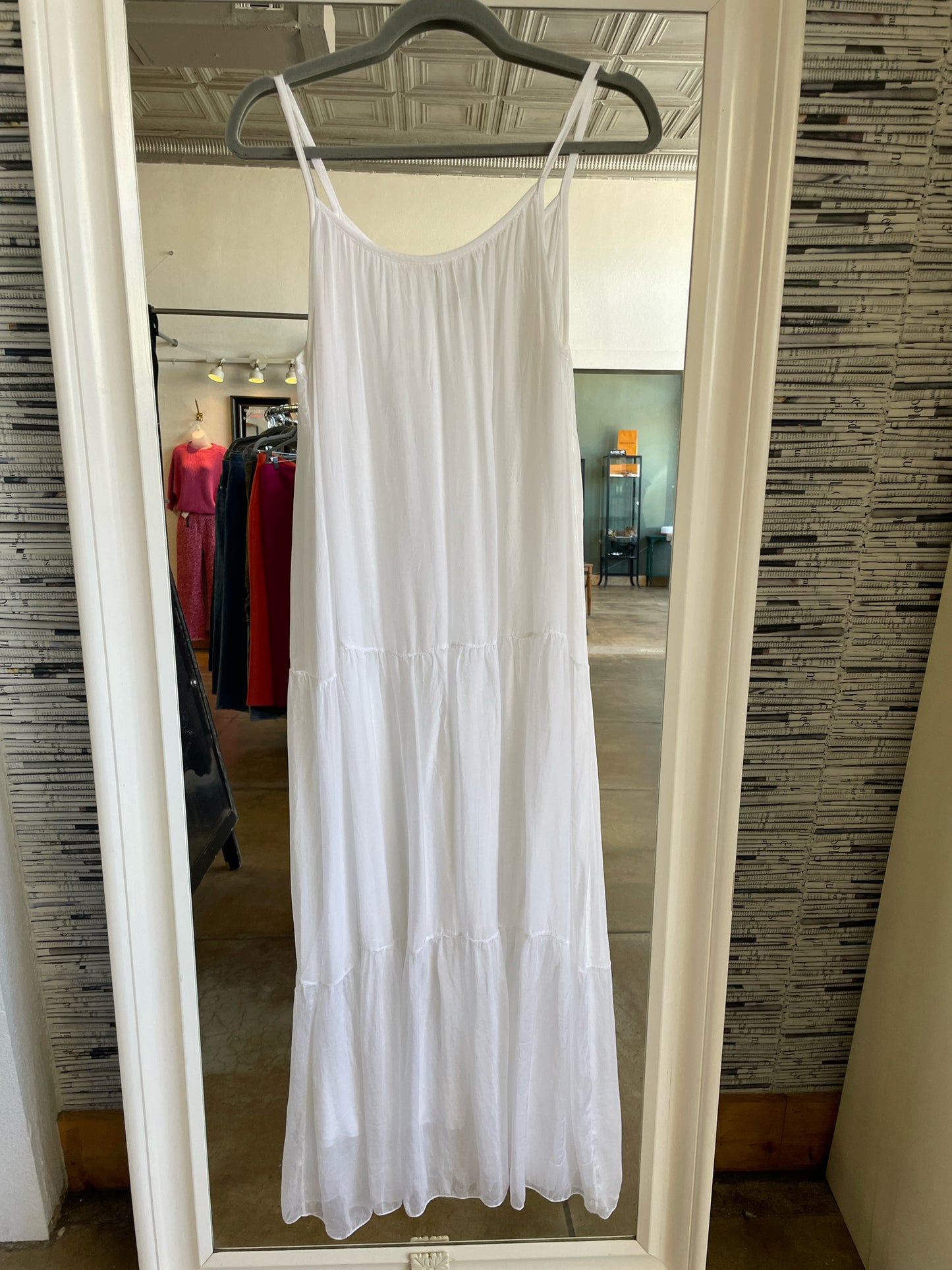BELLAMBIA Size S White Dress