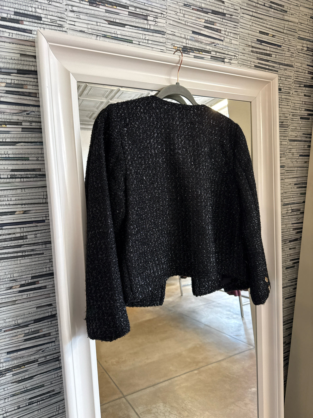 INC Size S Black Jacket