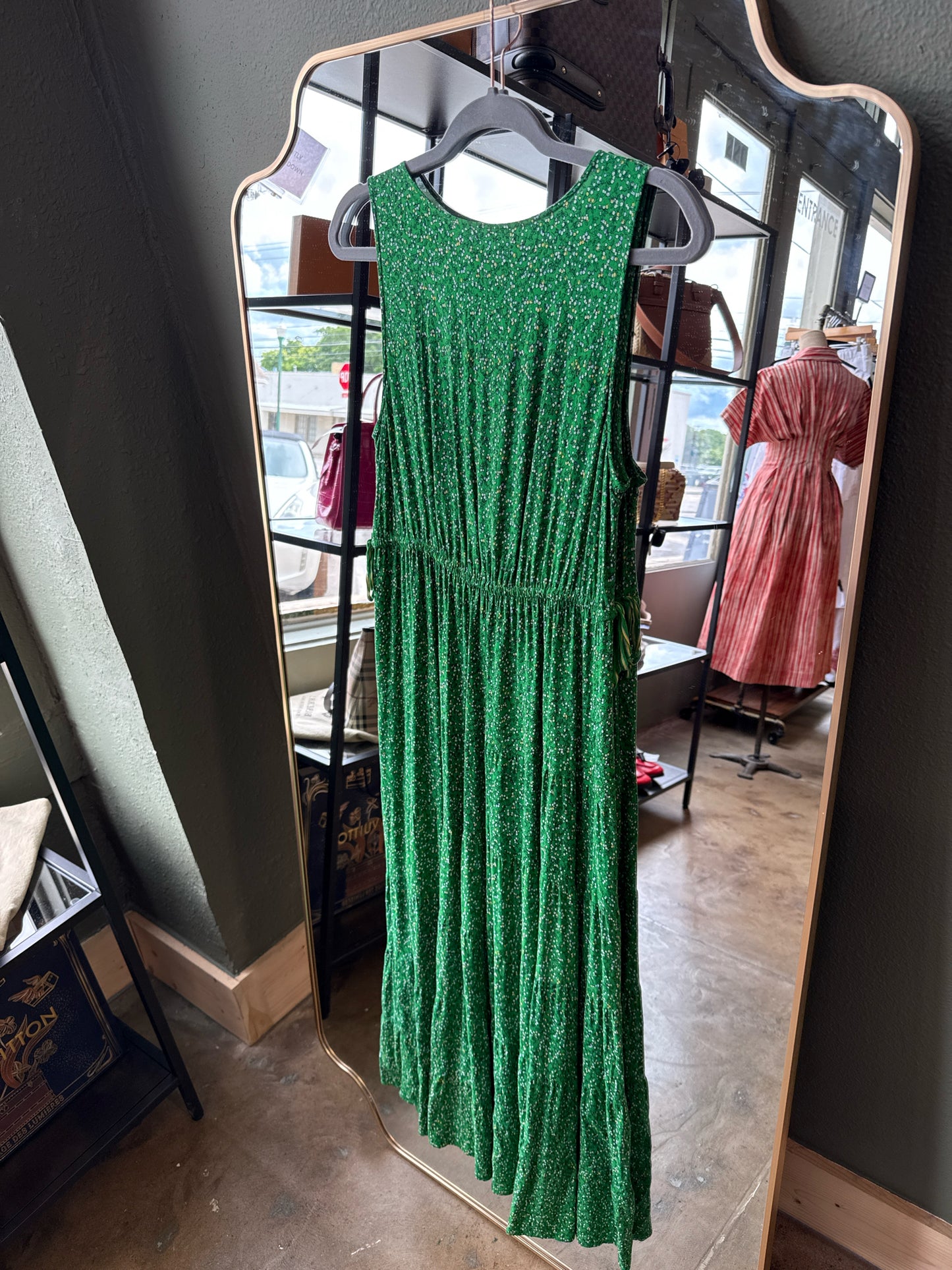 Max Studio Size M Green Dress