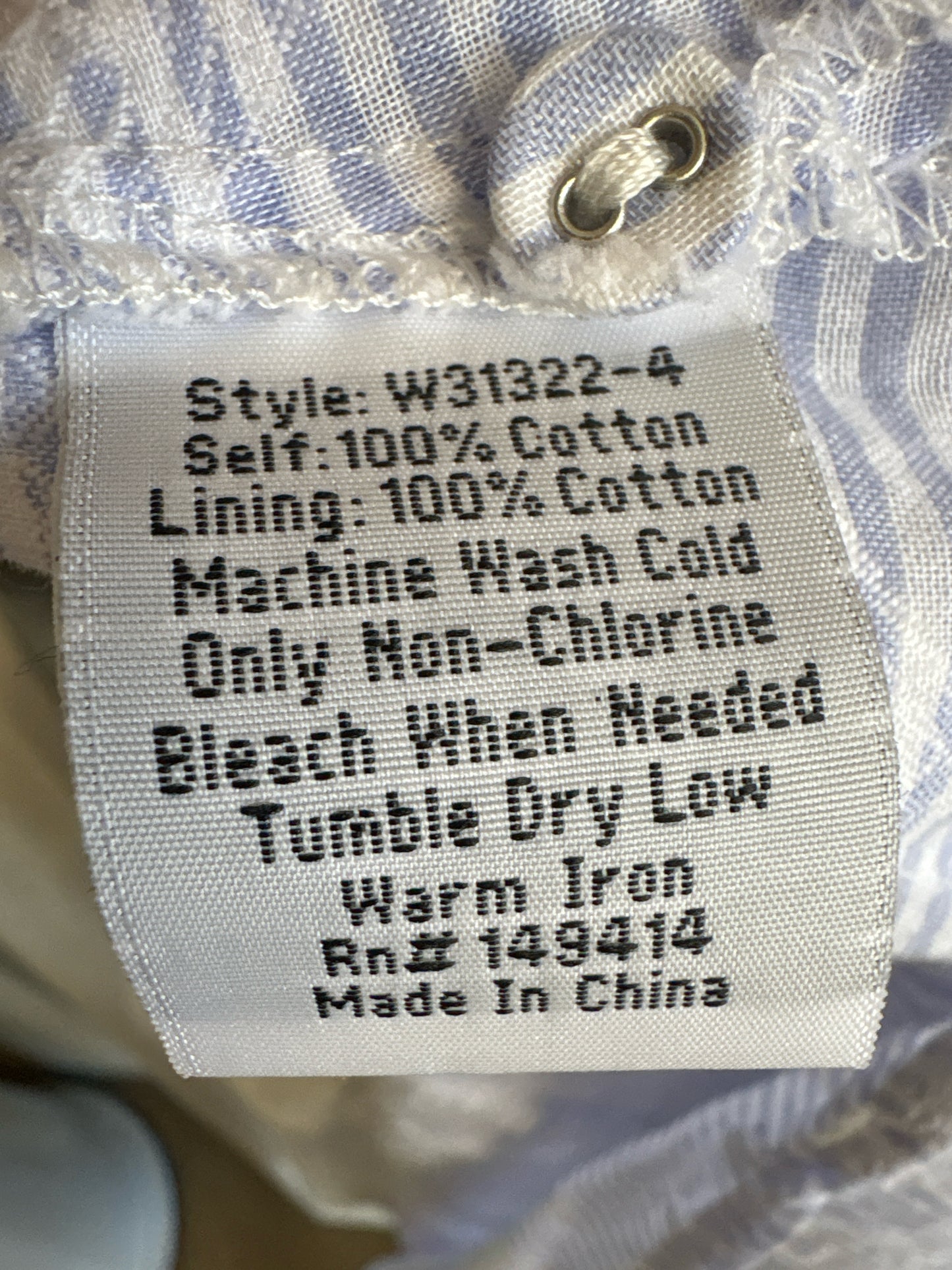 Johnny Was Size L Light Blue Dress