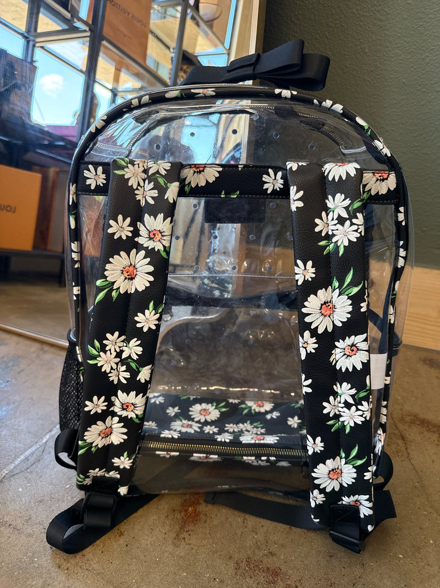 Betsey Johnson Clear Backpack