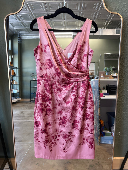 Dressbarn Size 8 pink & champagne Dress