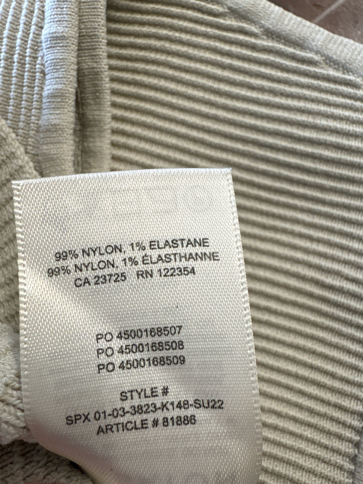 Babaton Size XXS Beige Top