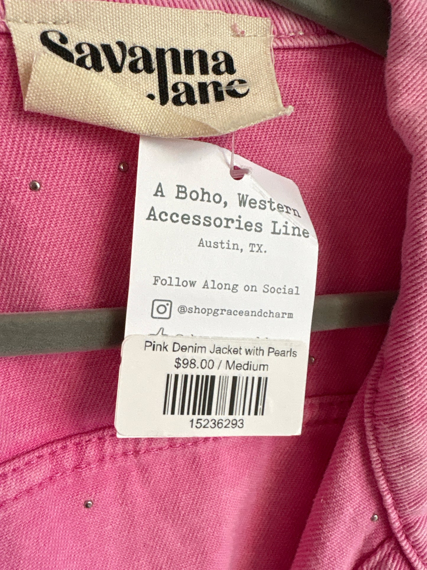 Savanna Jane Size M Shacket