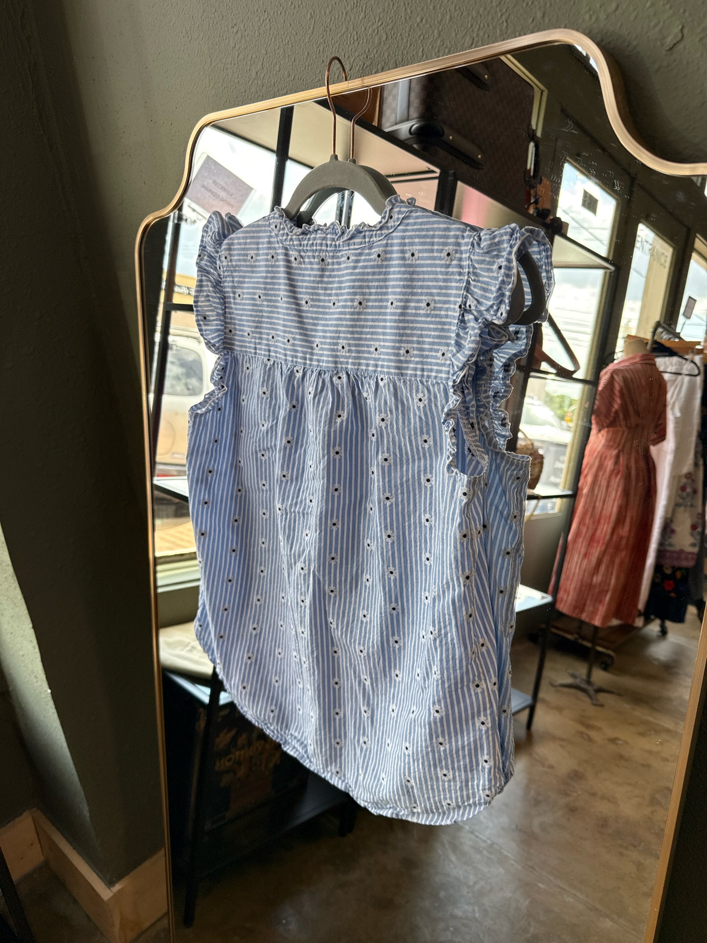 LOFT Size S Blue Top
