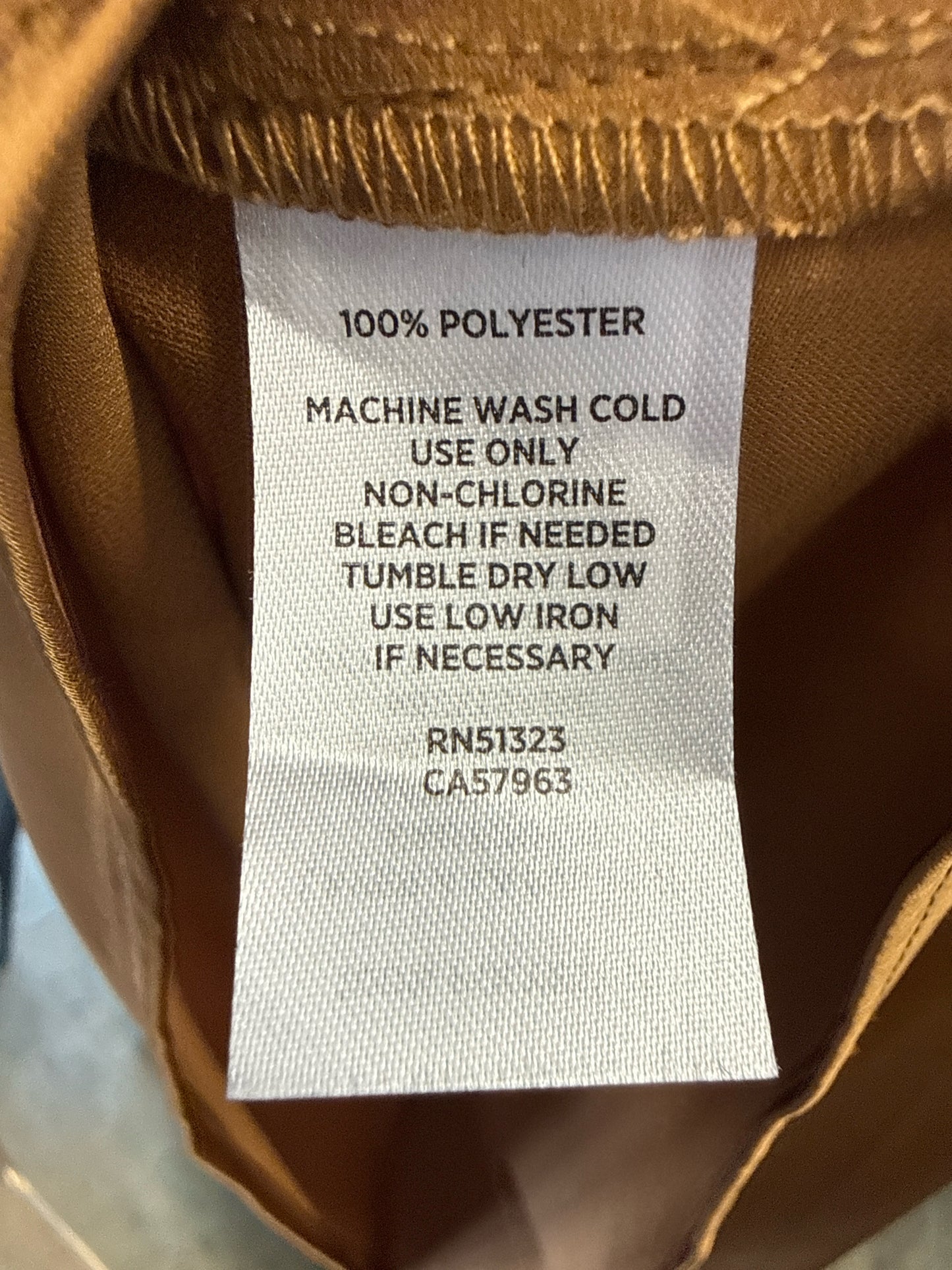 halogen Size L Brown Top
