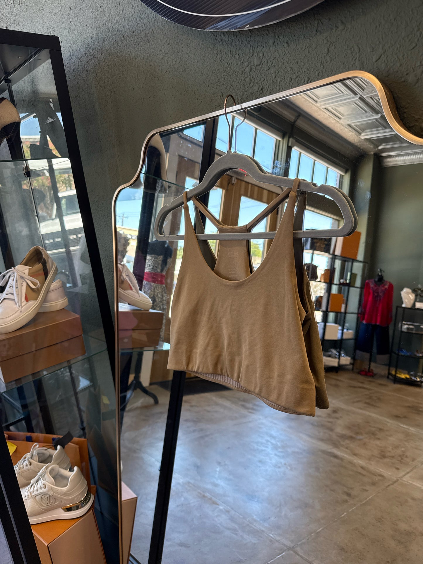 Girlfriend Collective Size M Brown Sportsbra