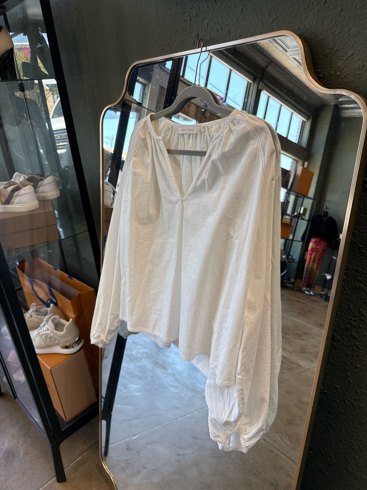 Bishop + Young Size S White Top