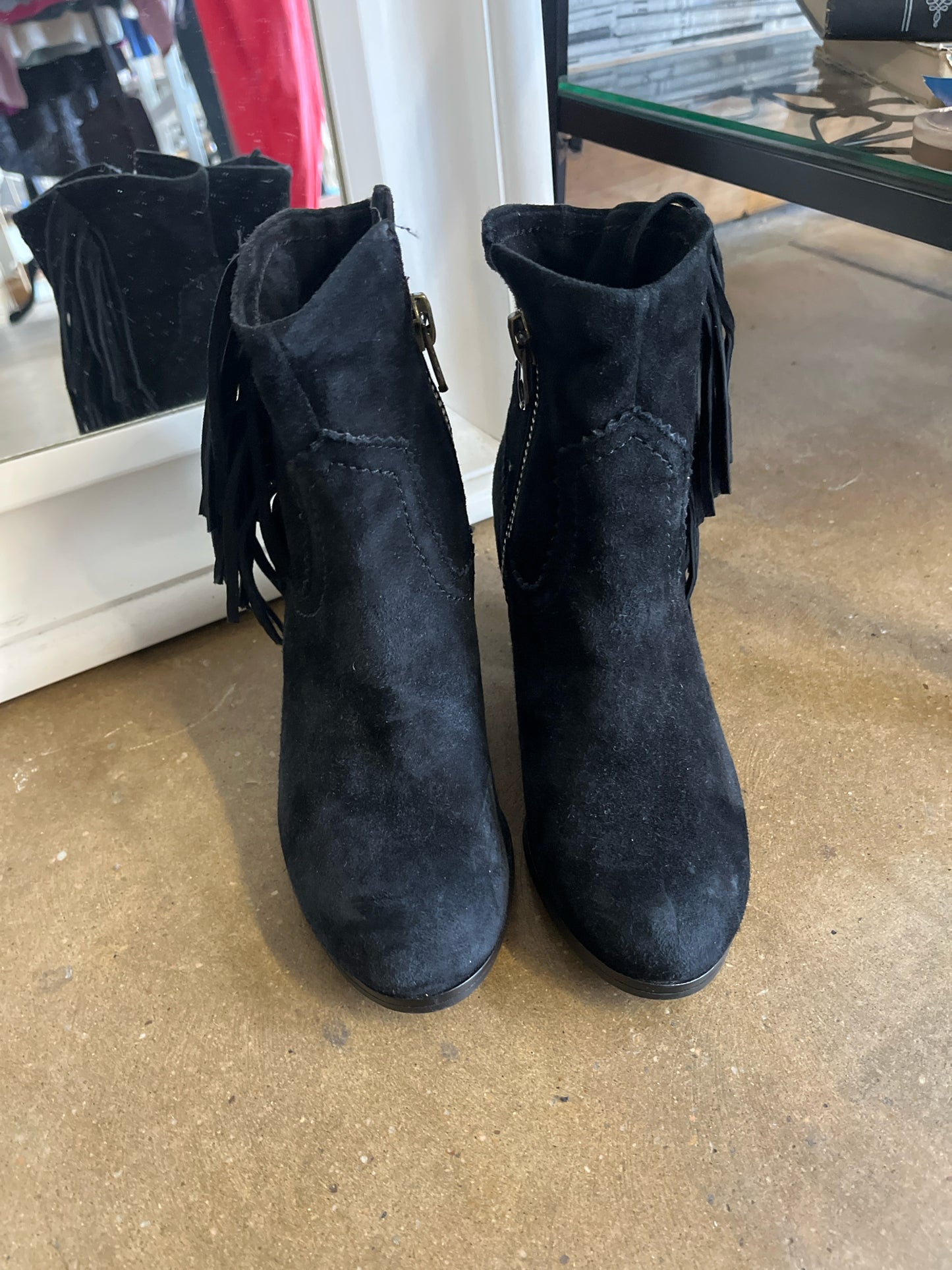 Sam Edelman Shoe Size 5.5 Black suede Boots
