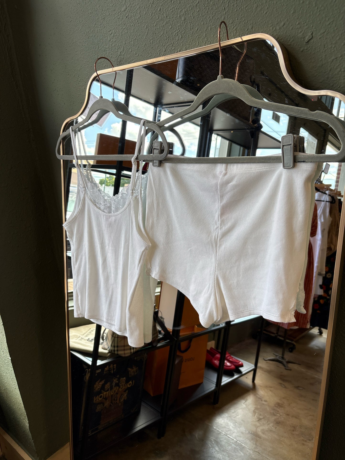 Victorias Secret Size M White Two Piece Set