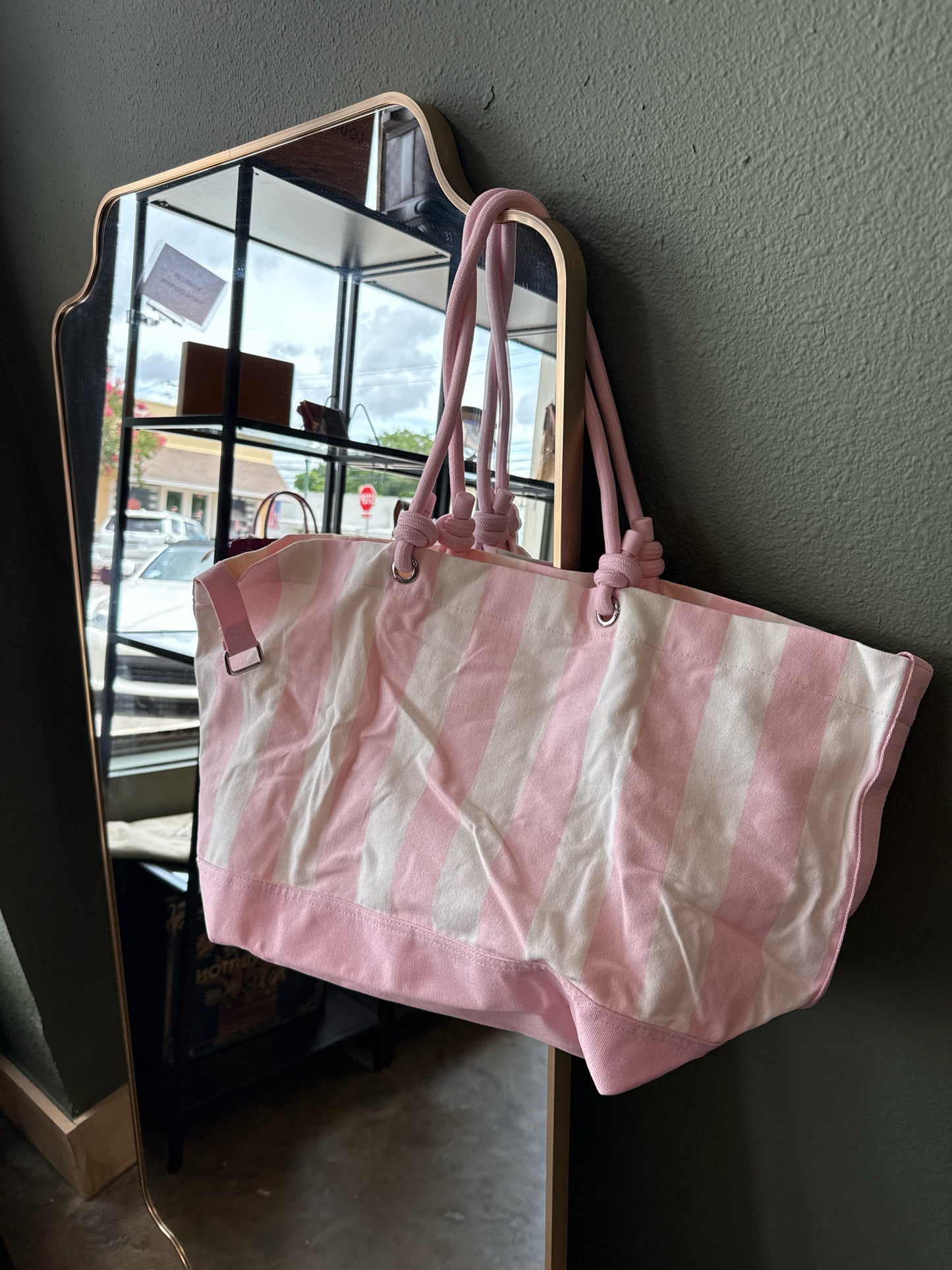 Victorias Secret pink/white Bag