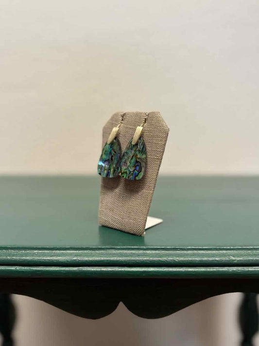 kendra Scott Blue Swirl Earrings