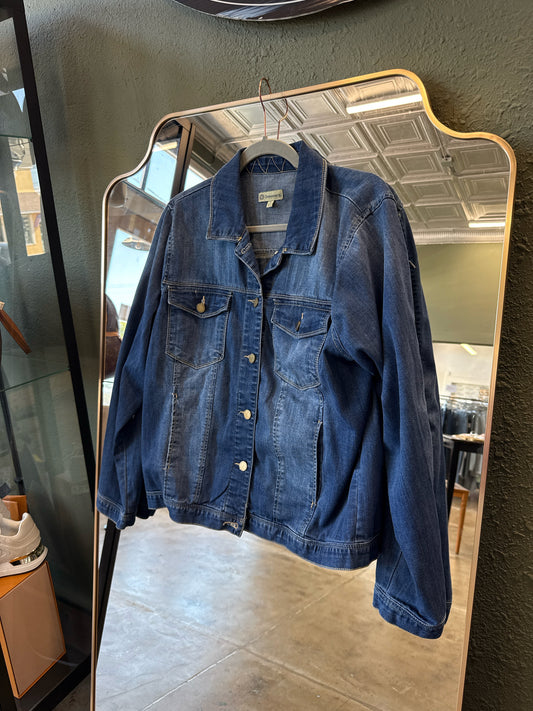 Democracy Size L Denim Jacket