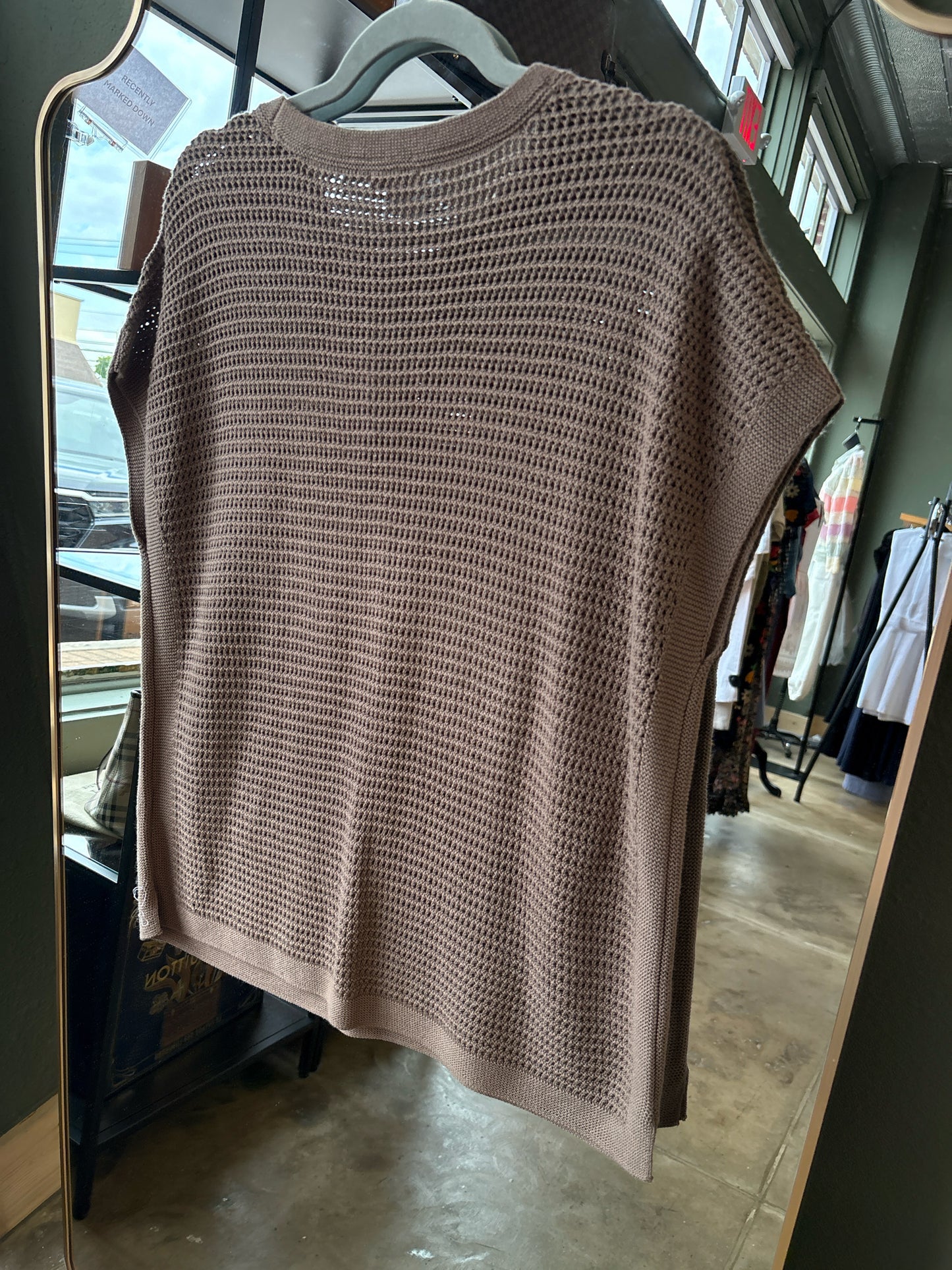 J Jill Size M Brown Top