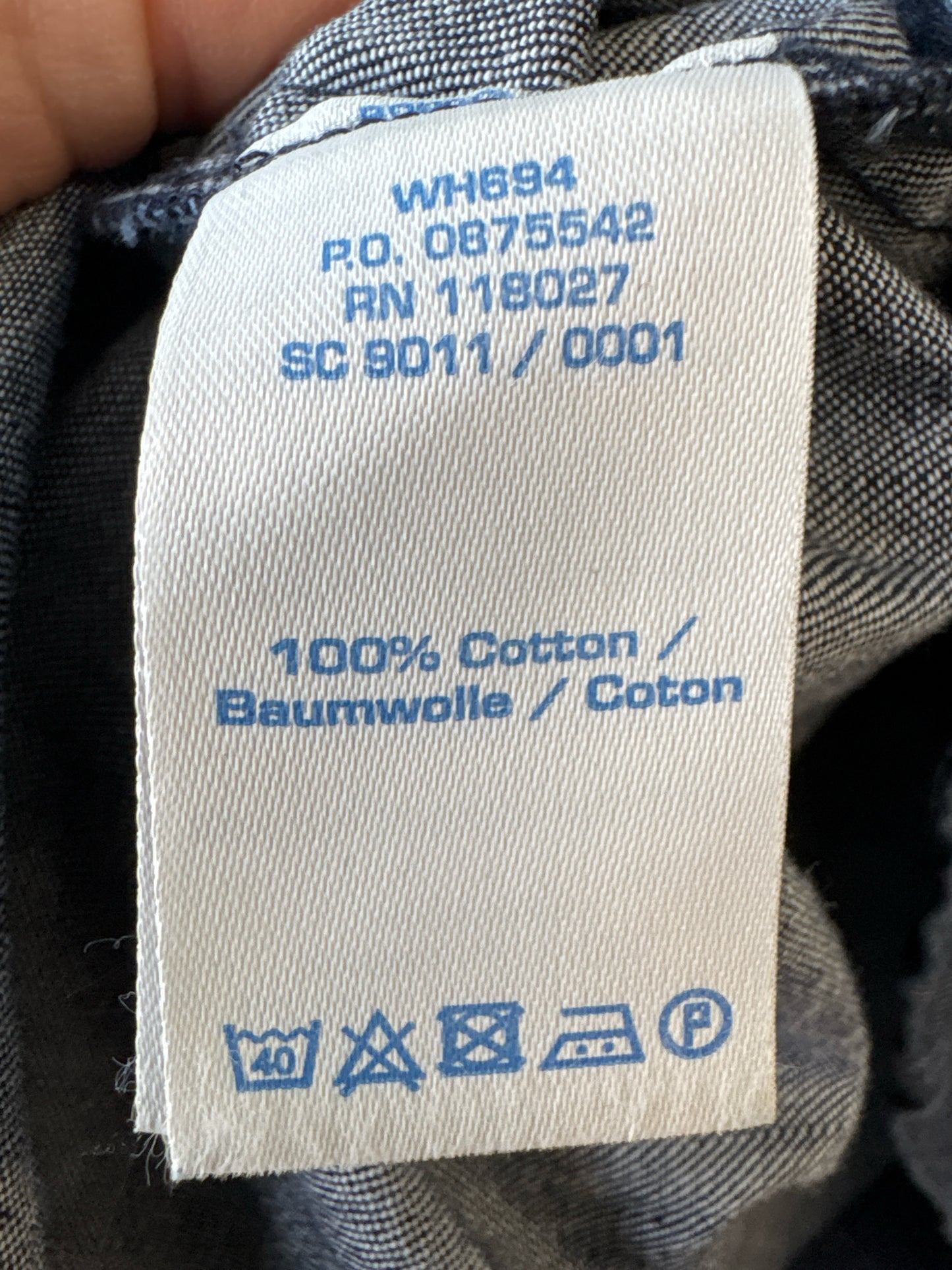 Boden Size 8 Denim Dress