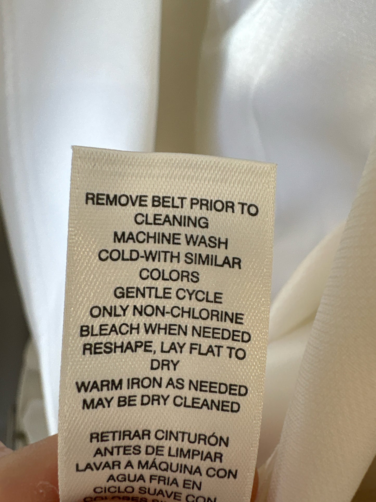 White House Black Market Size 00 White Sleeveless Dress
