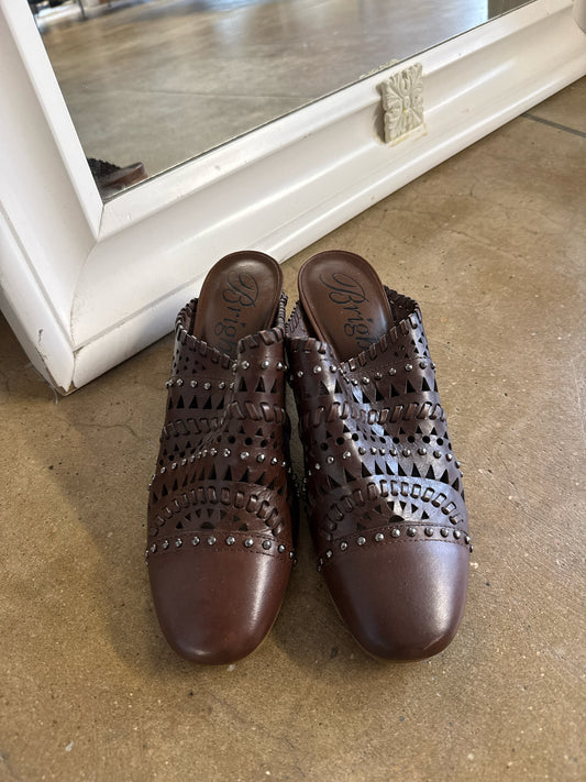 Brighton Shoe Size 6.5 Brown Wedge