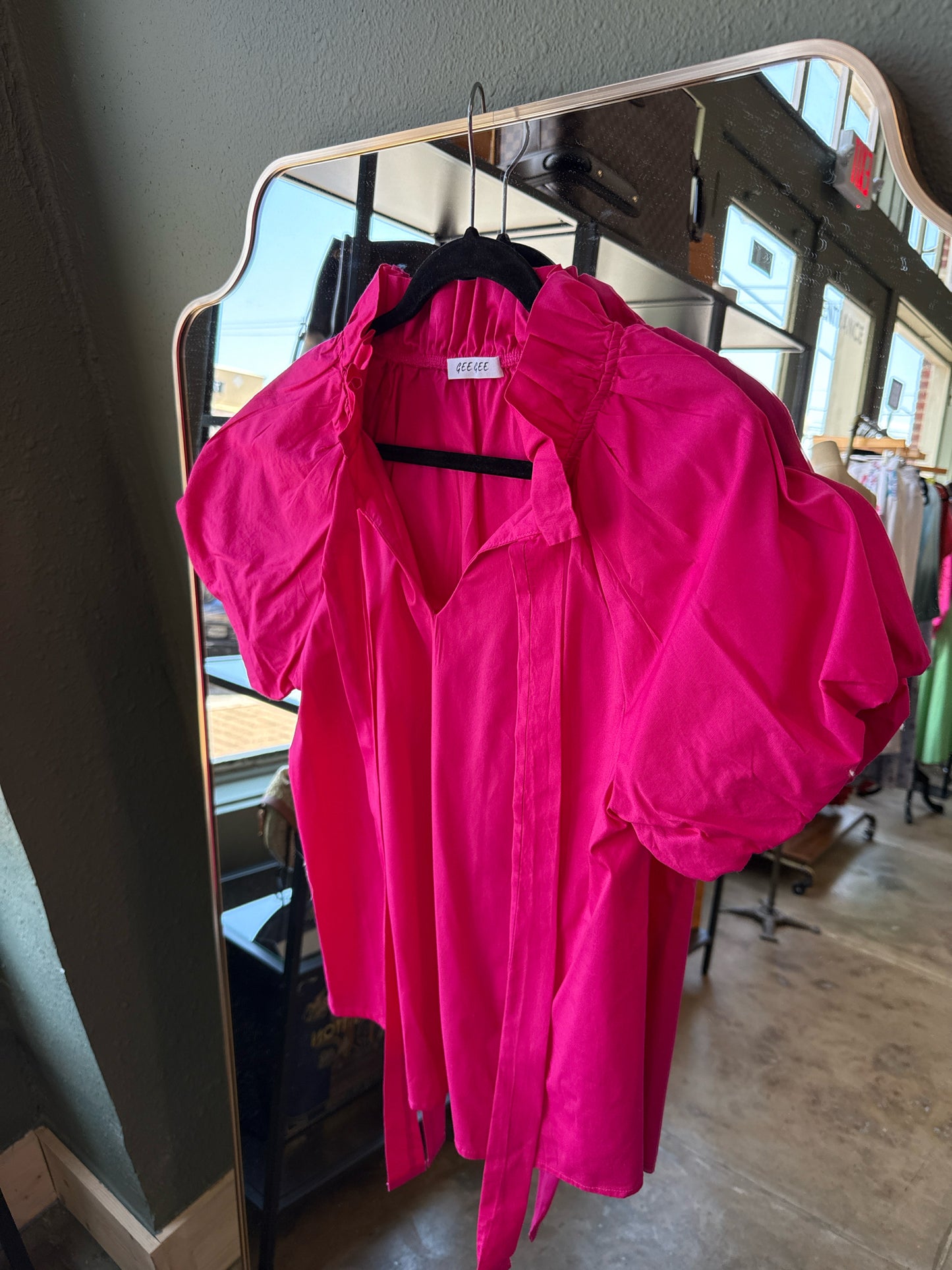 Gee Gee Size S Pink Top