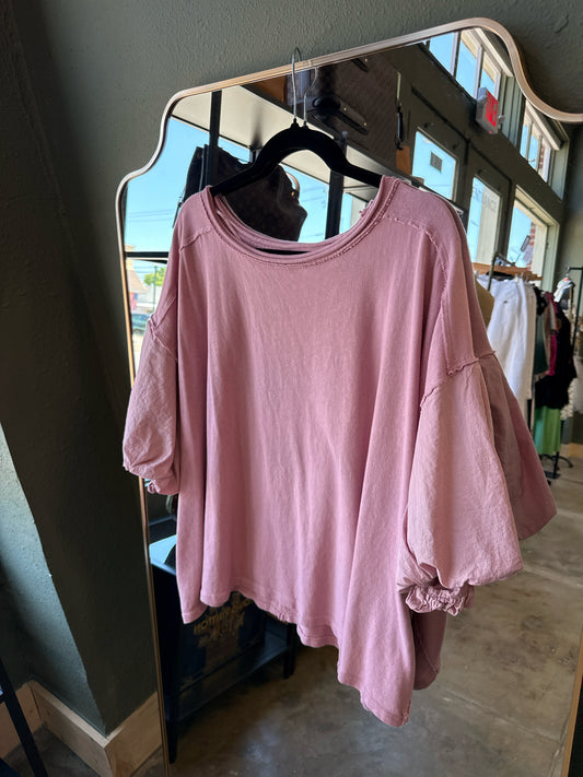 We The Free Size XL Purple Top