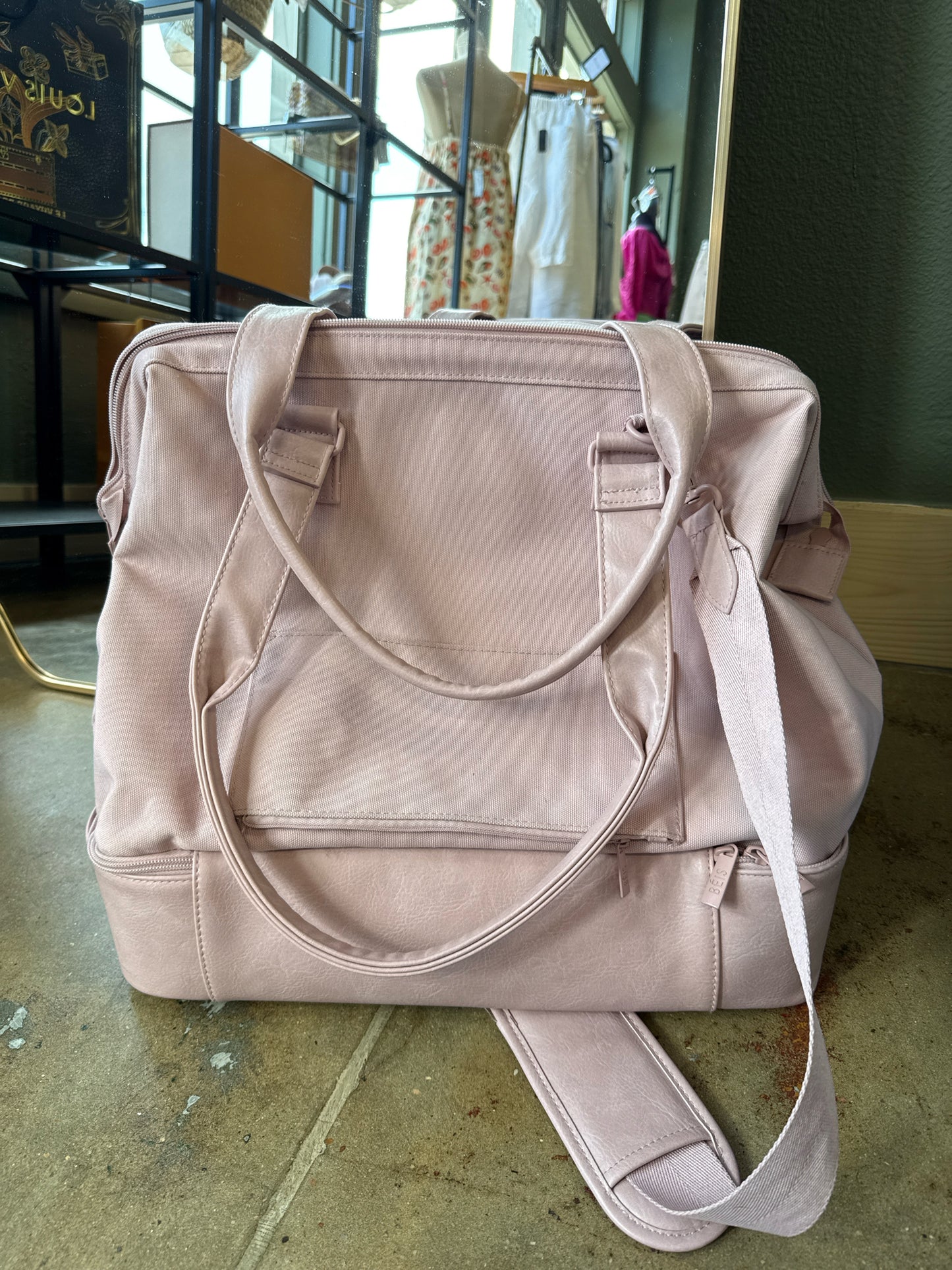 BEIS blush Bag