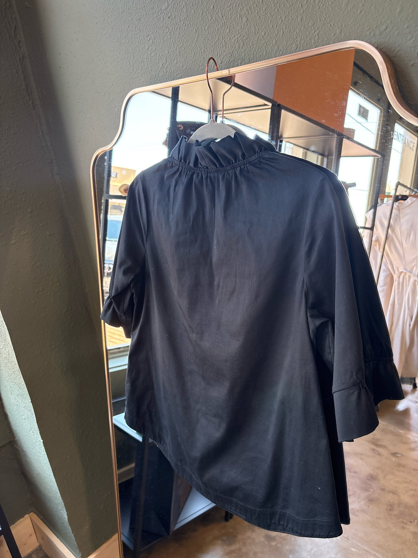 Soft Surroundings Size XS Black Top